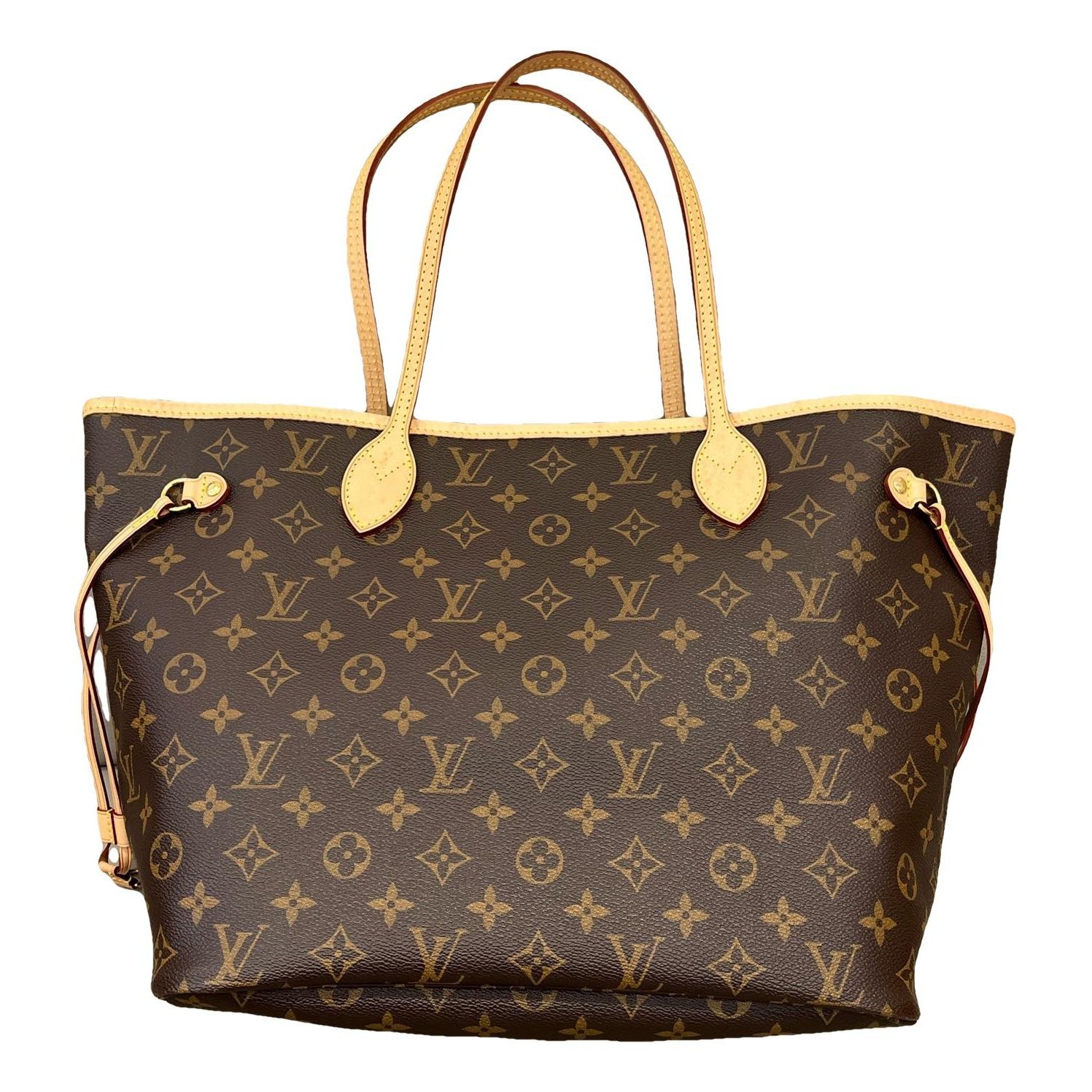 Neverfull leather handbag