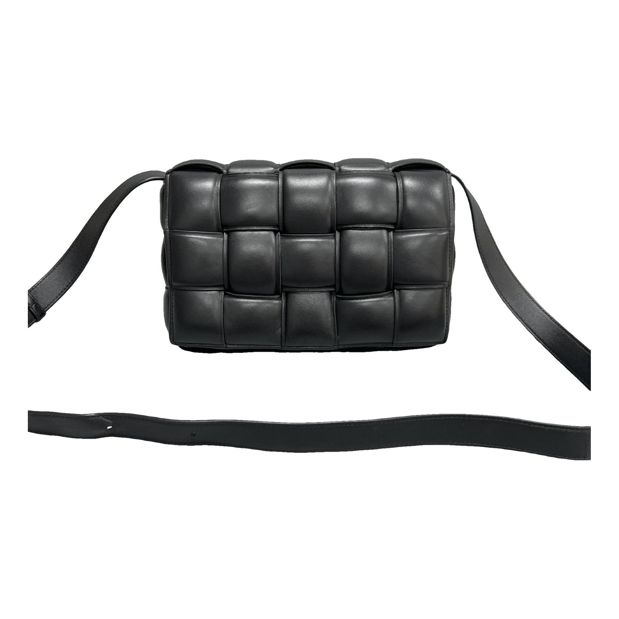 Cassette Padded leather handbag