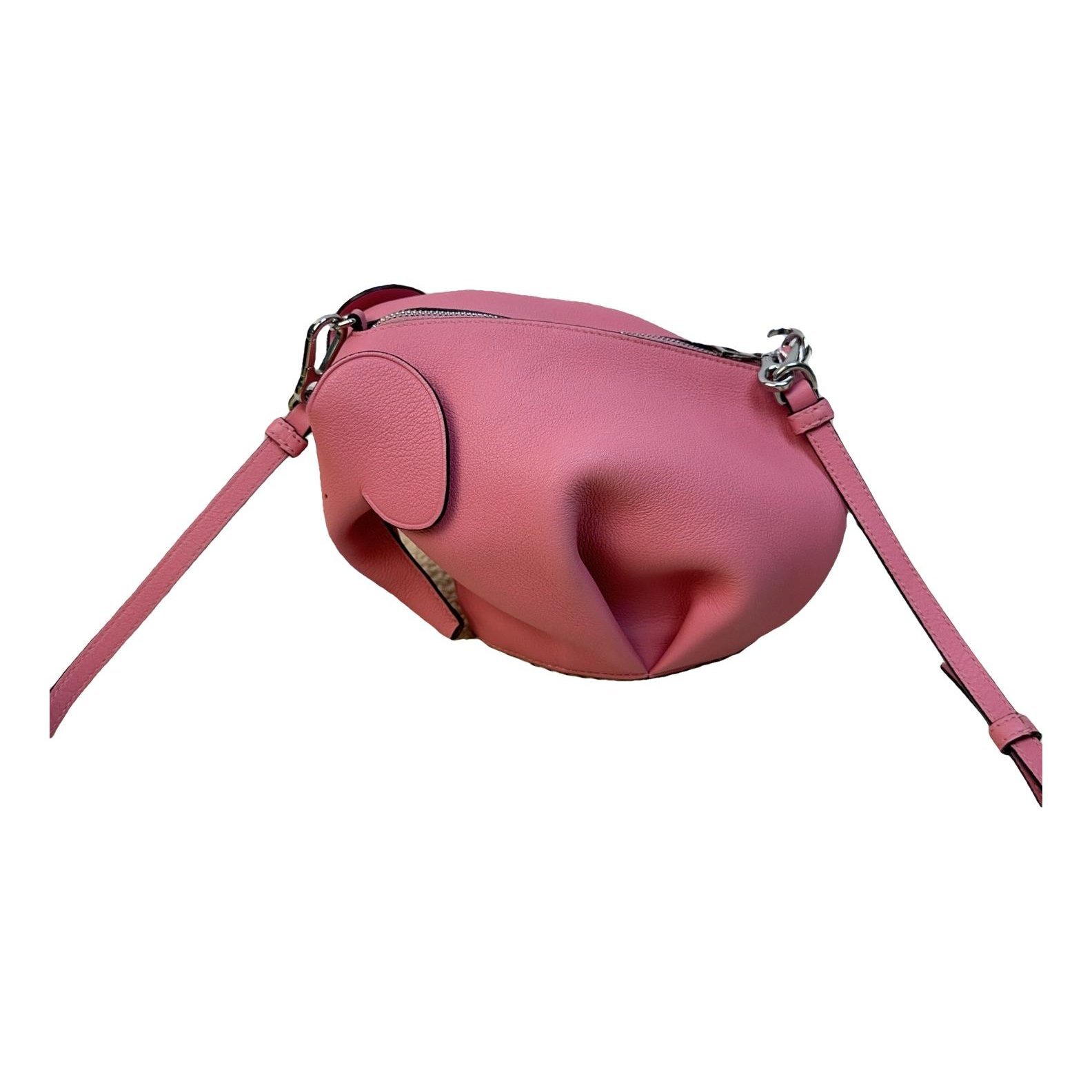 Animals leather handbag