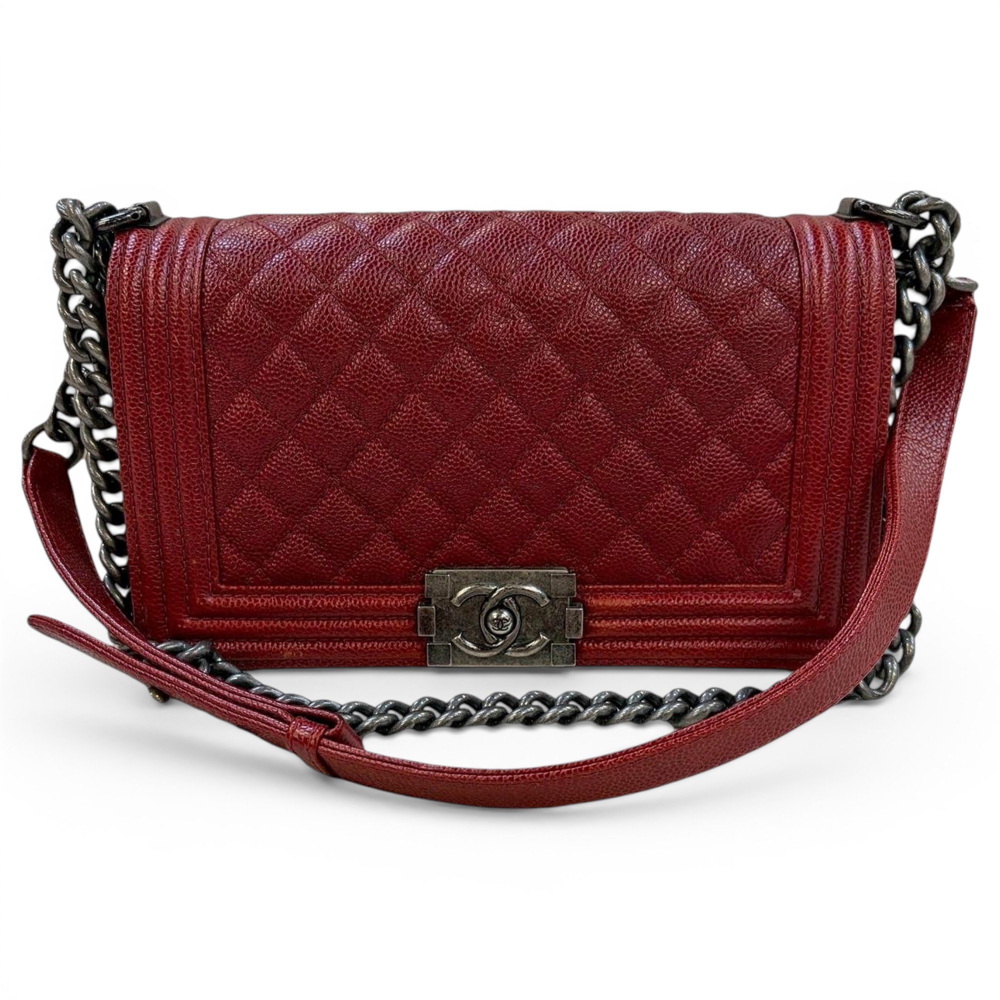 Boy leather handbag