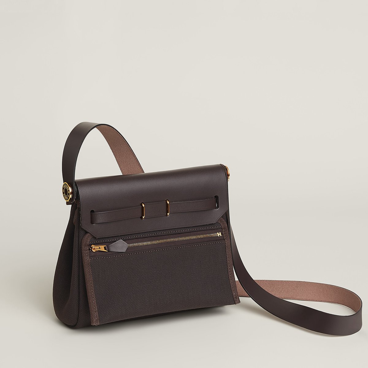 Ébène Herbag Zip 20 Laquered Bag