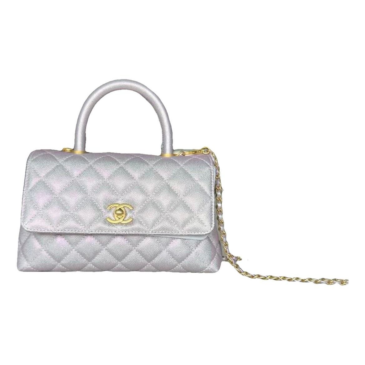 Coco Handle leather handbag