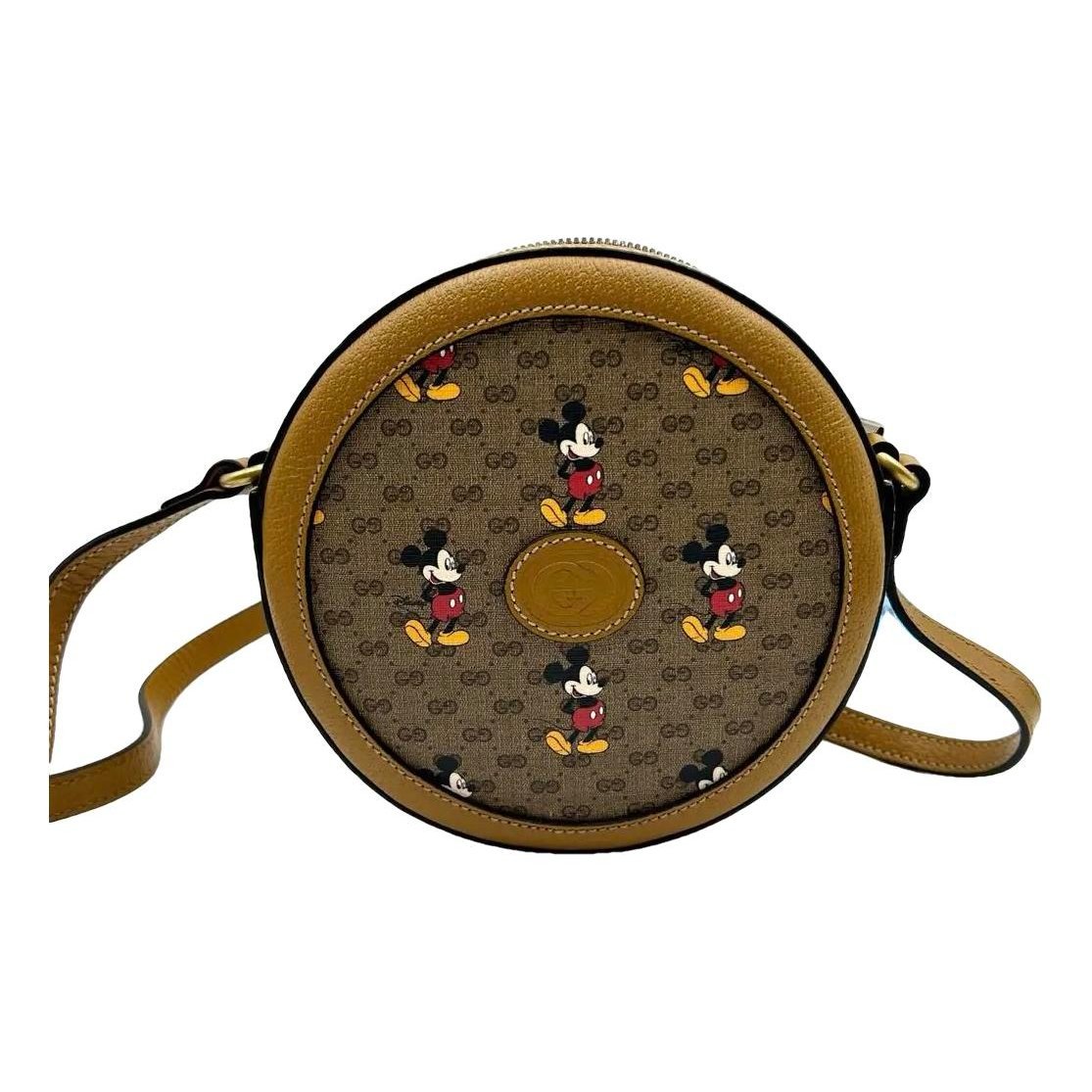 GG Marmont Round leather handbag