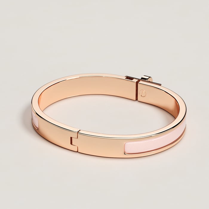 Rose Candeur Mini Clic Kelly Bracelet