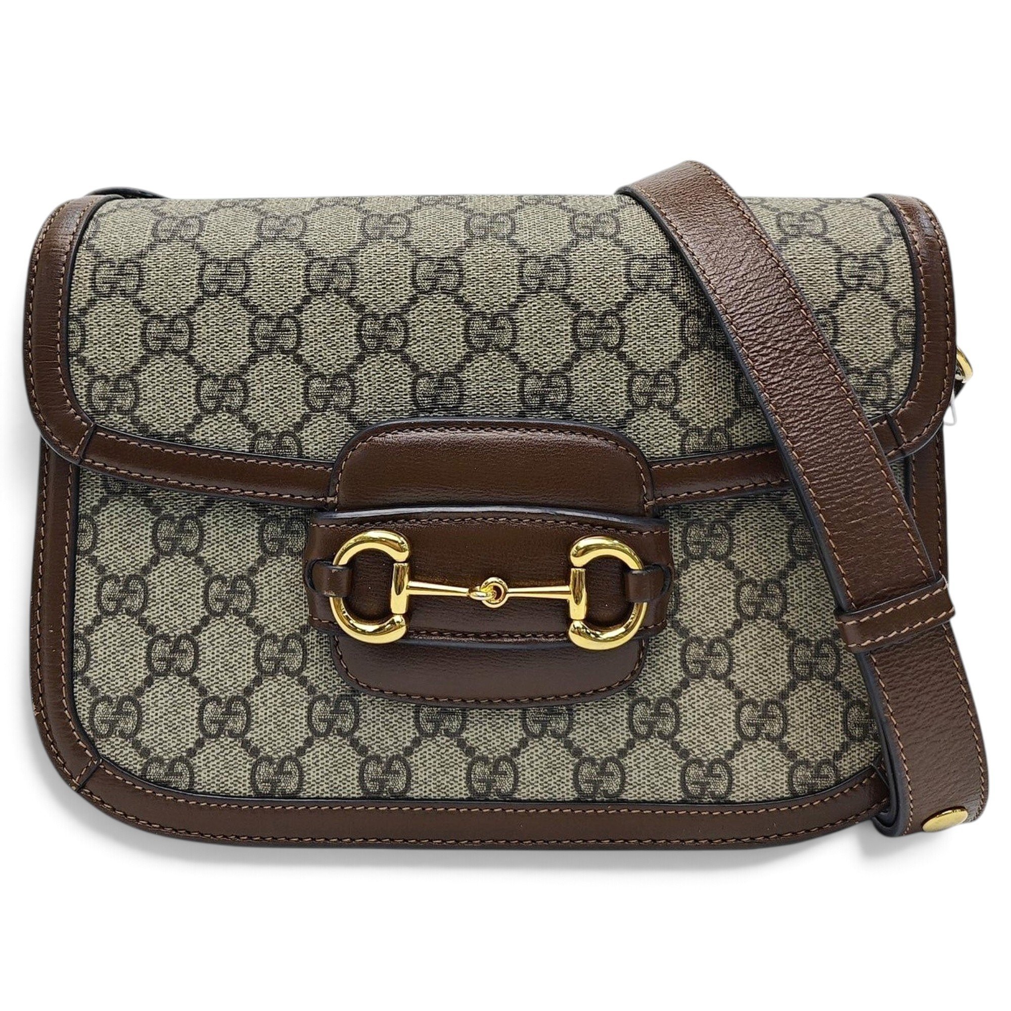 Handle Horsebit 1955 leather handbag
