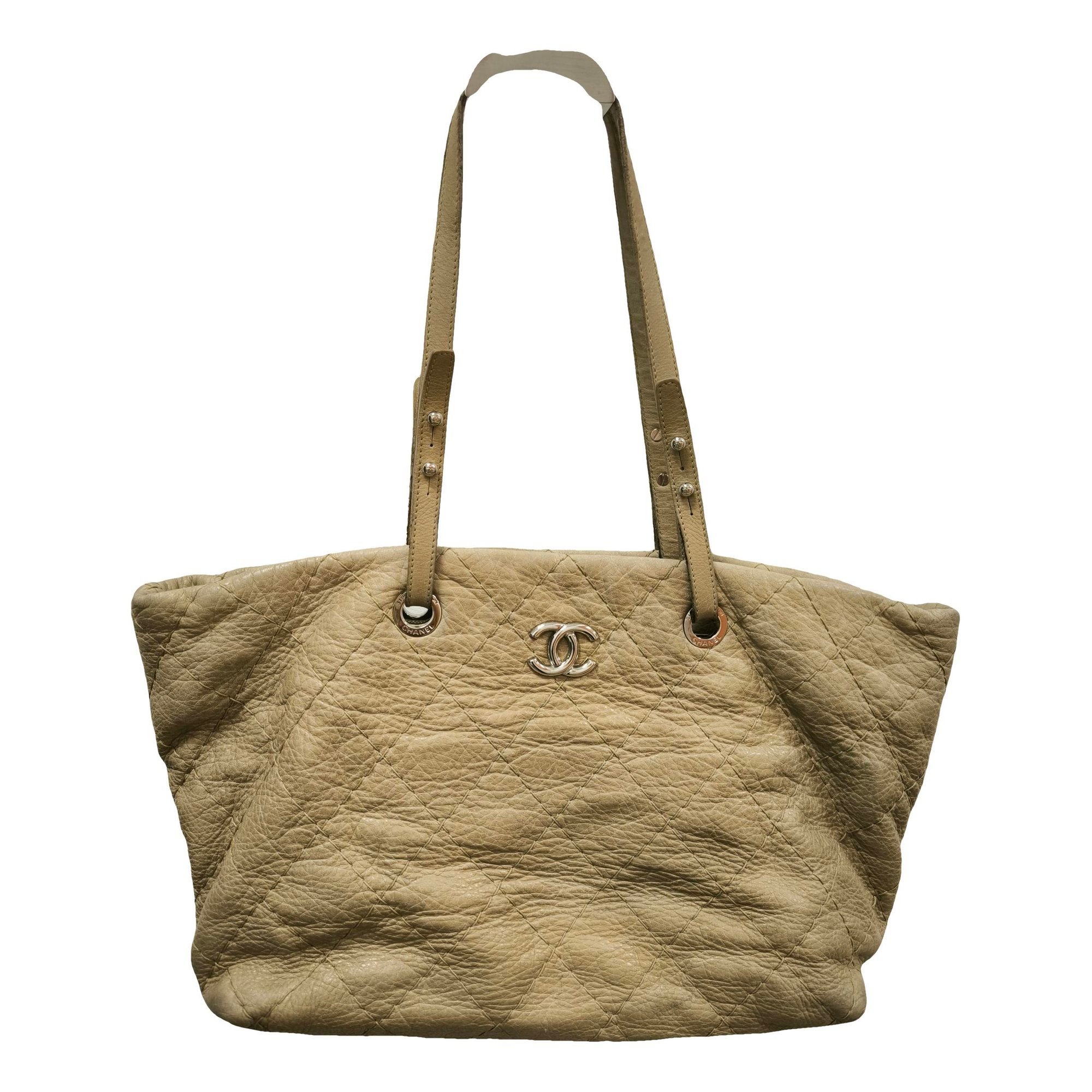 Leather tote