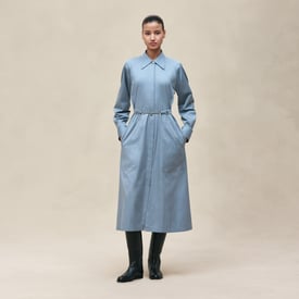 Equestrian shirt dress