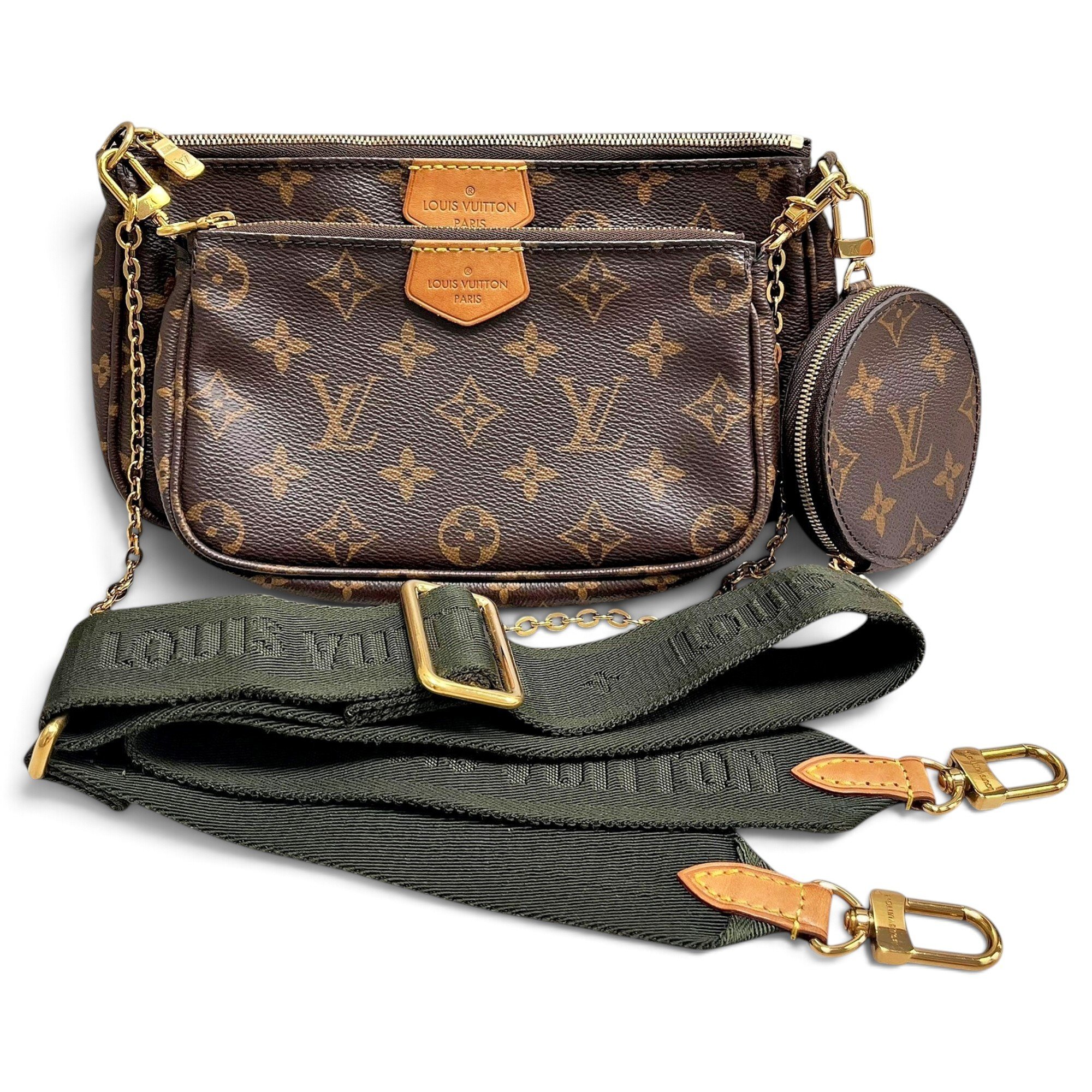 Louis Vuitton Multi Pochette Accessoires leather handbag