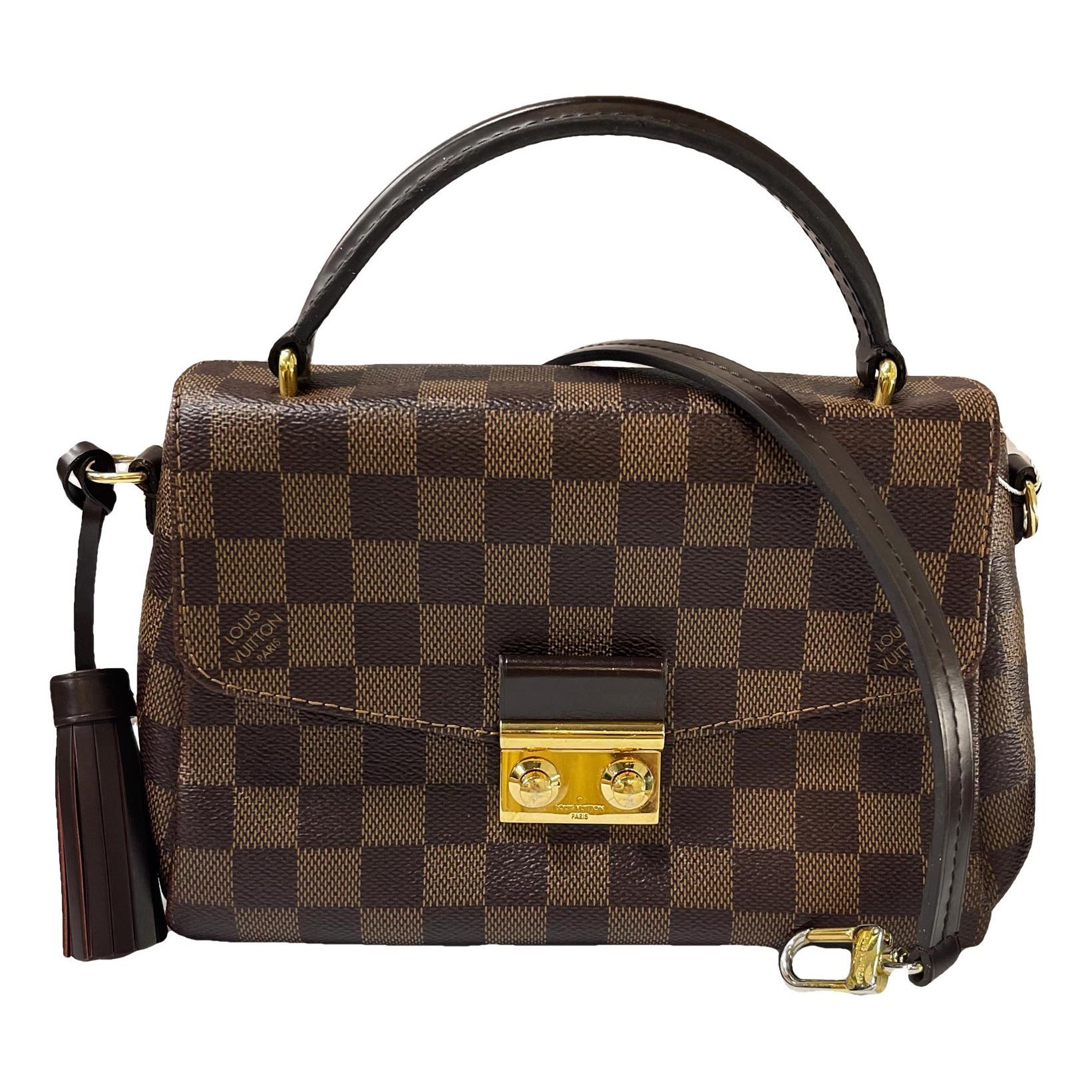 Croisette leather handbag