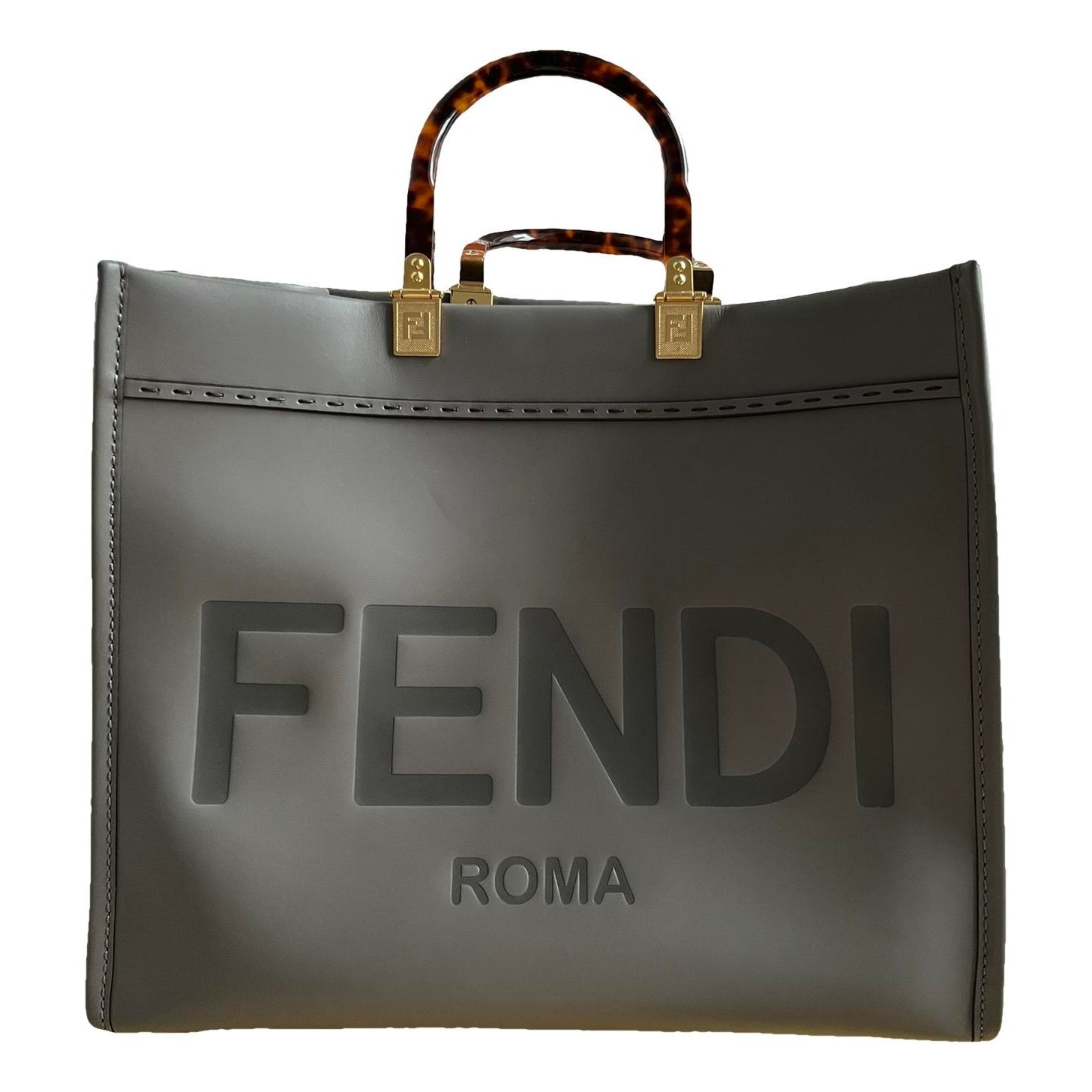 Sunshine leather tote