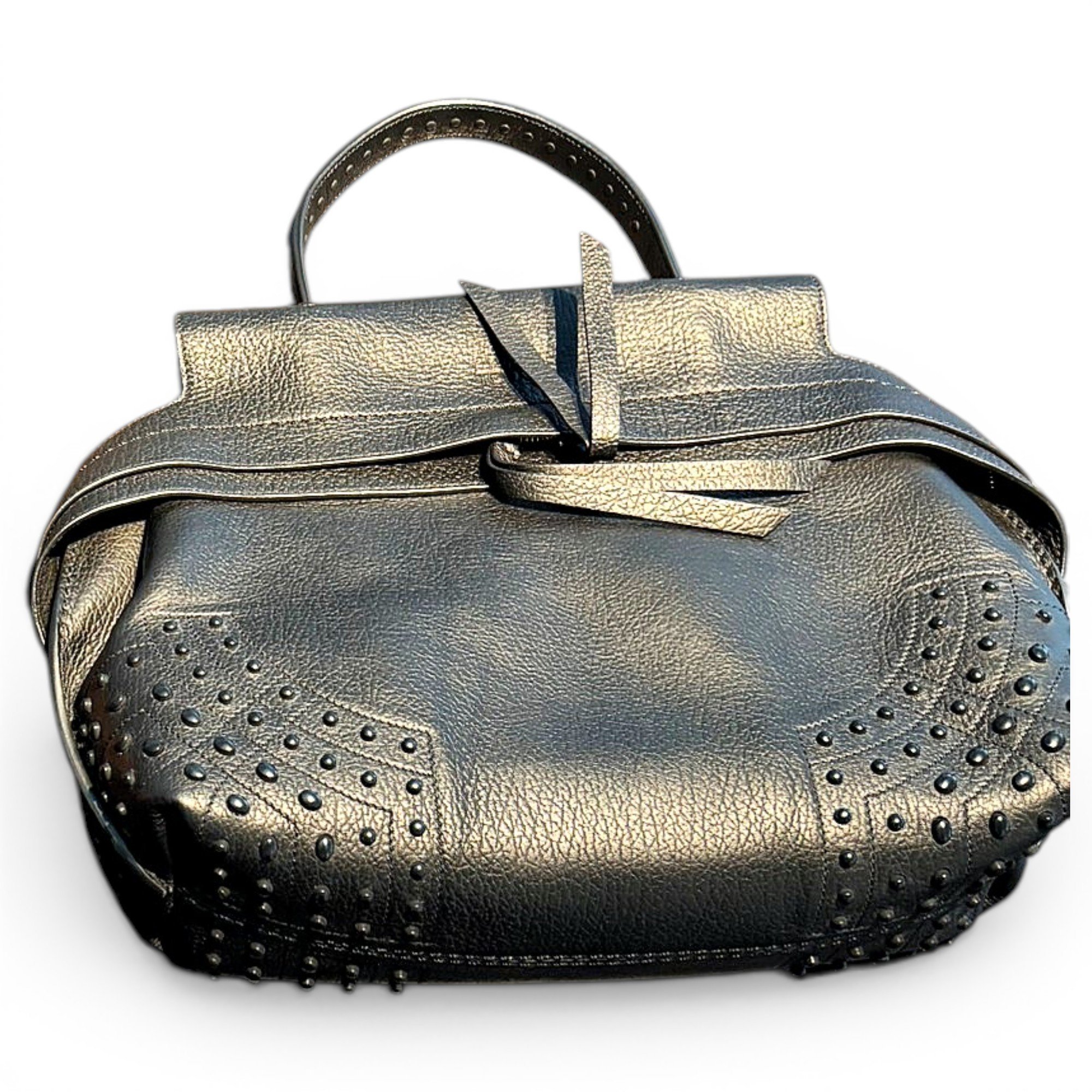 Leather handbag