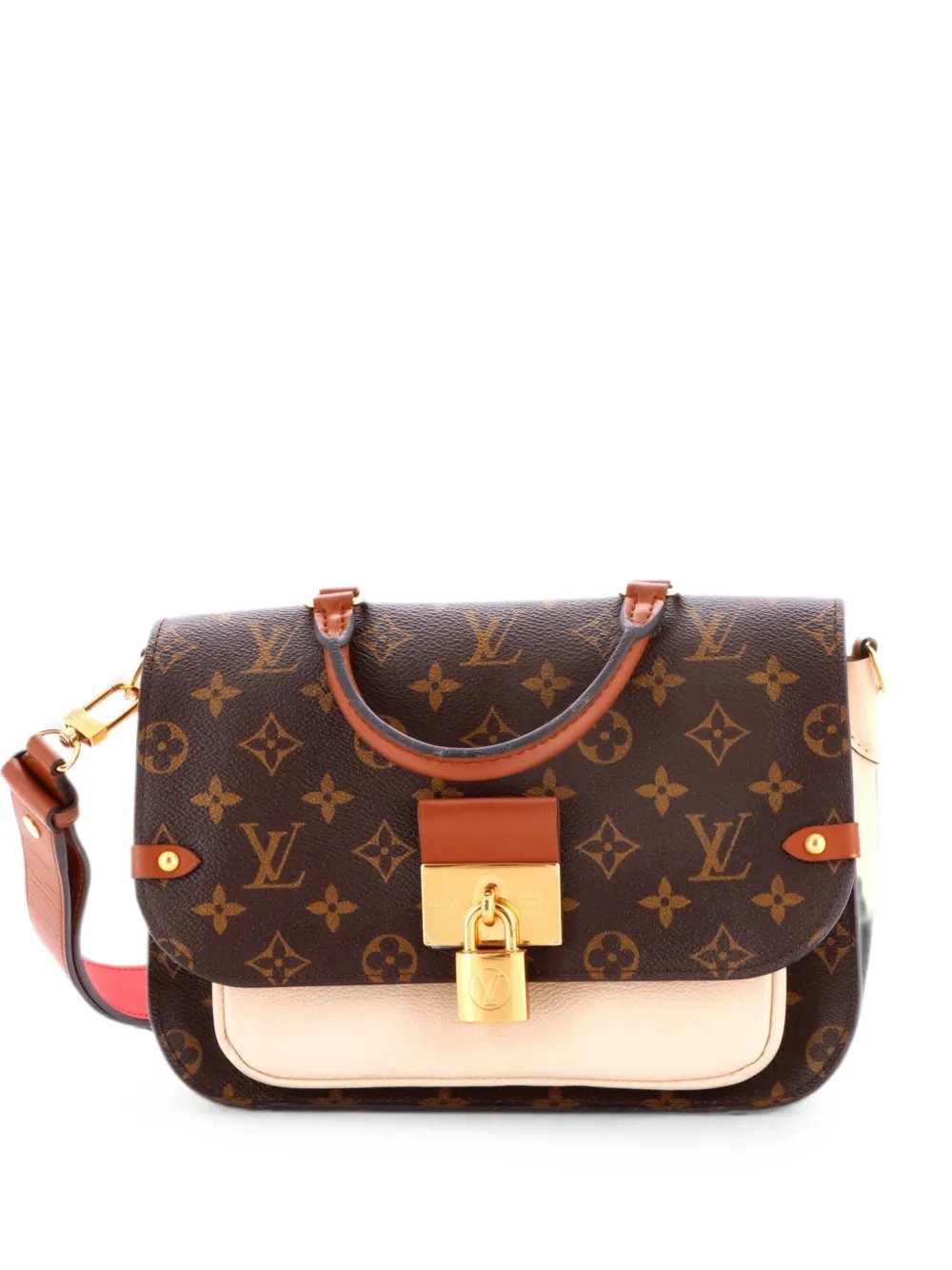 Vaugirard Handbag Monogram Canvas with Leather satchel