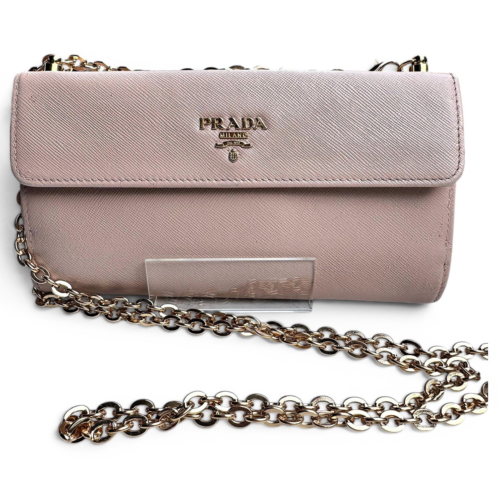 Leather crossbody bag