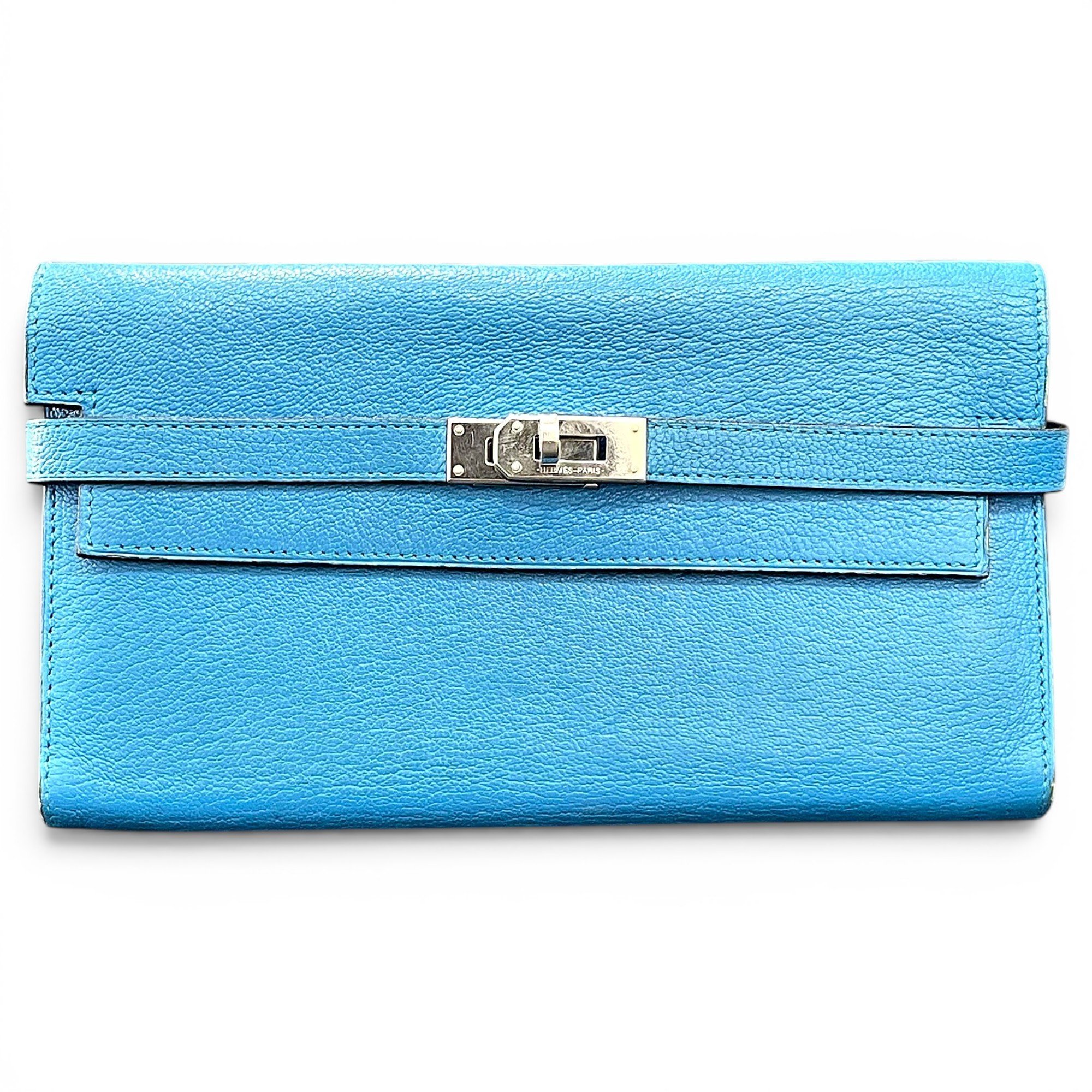 Kelly to go leather clutch bag