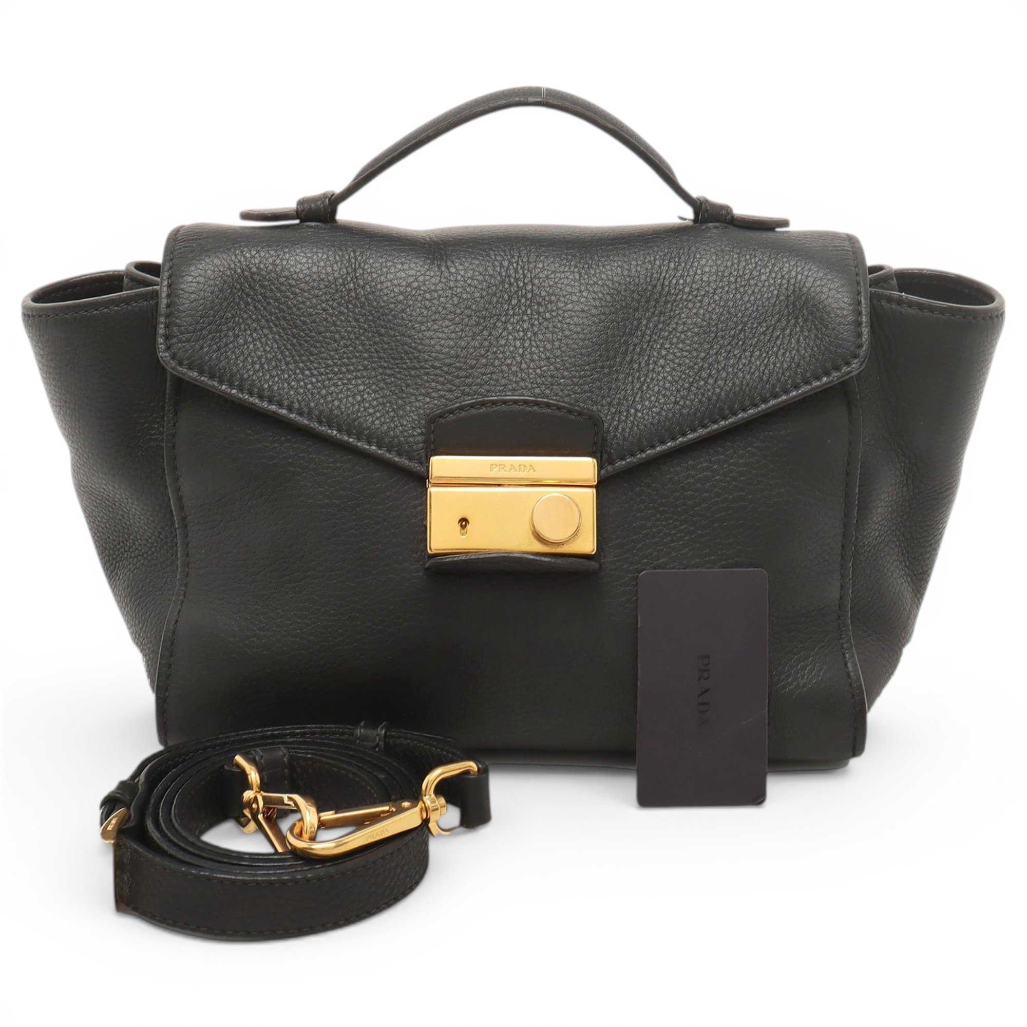 Leather handbag
