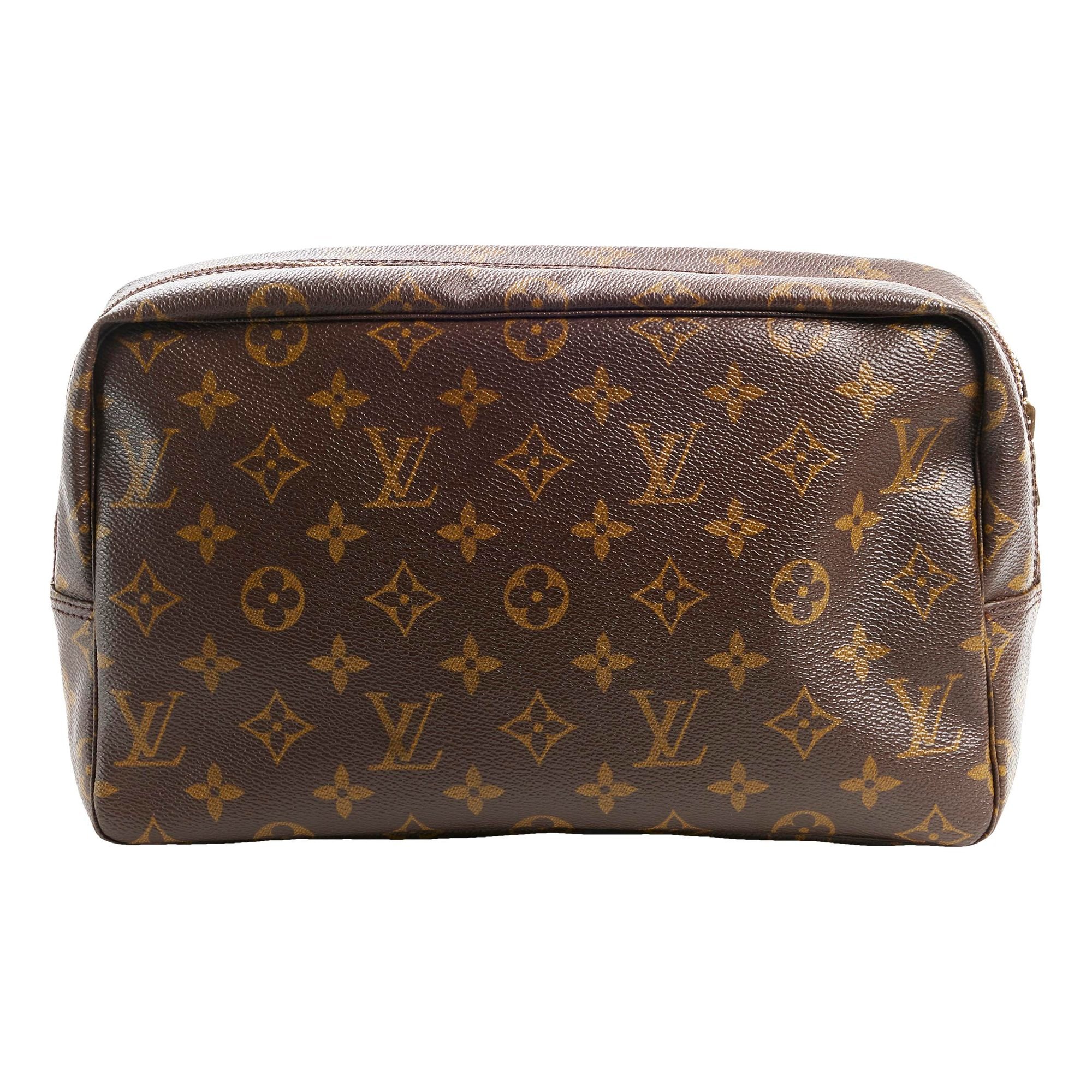 Trousse de Toilette linen vanity case