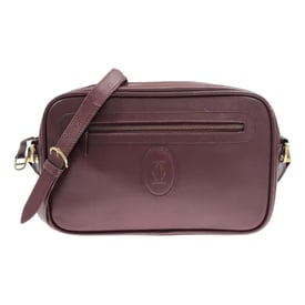 Cartier C leather handbag