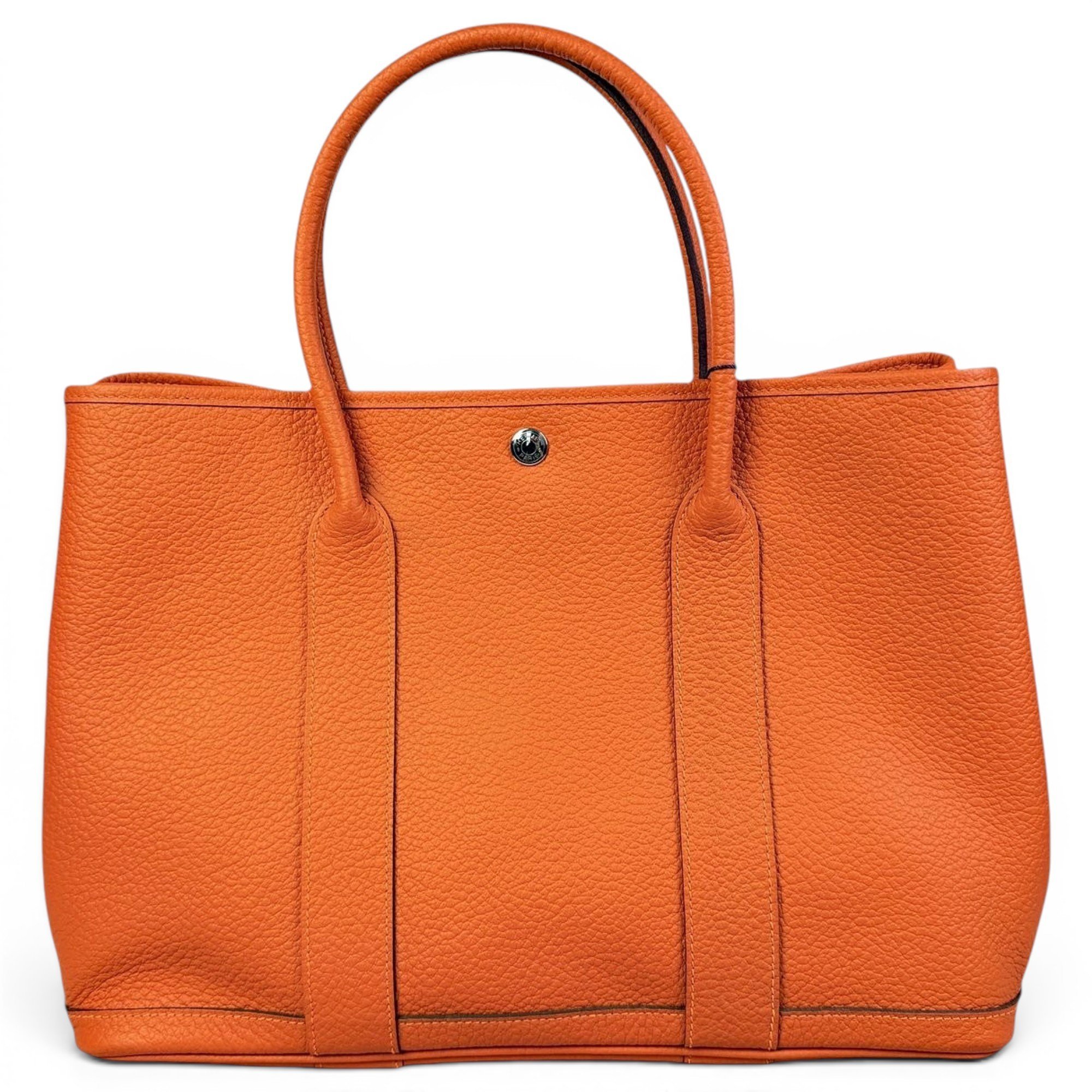 Garden Party leather handbag