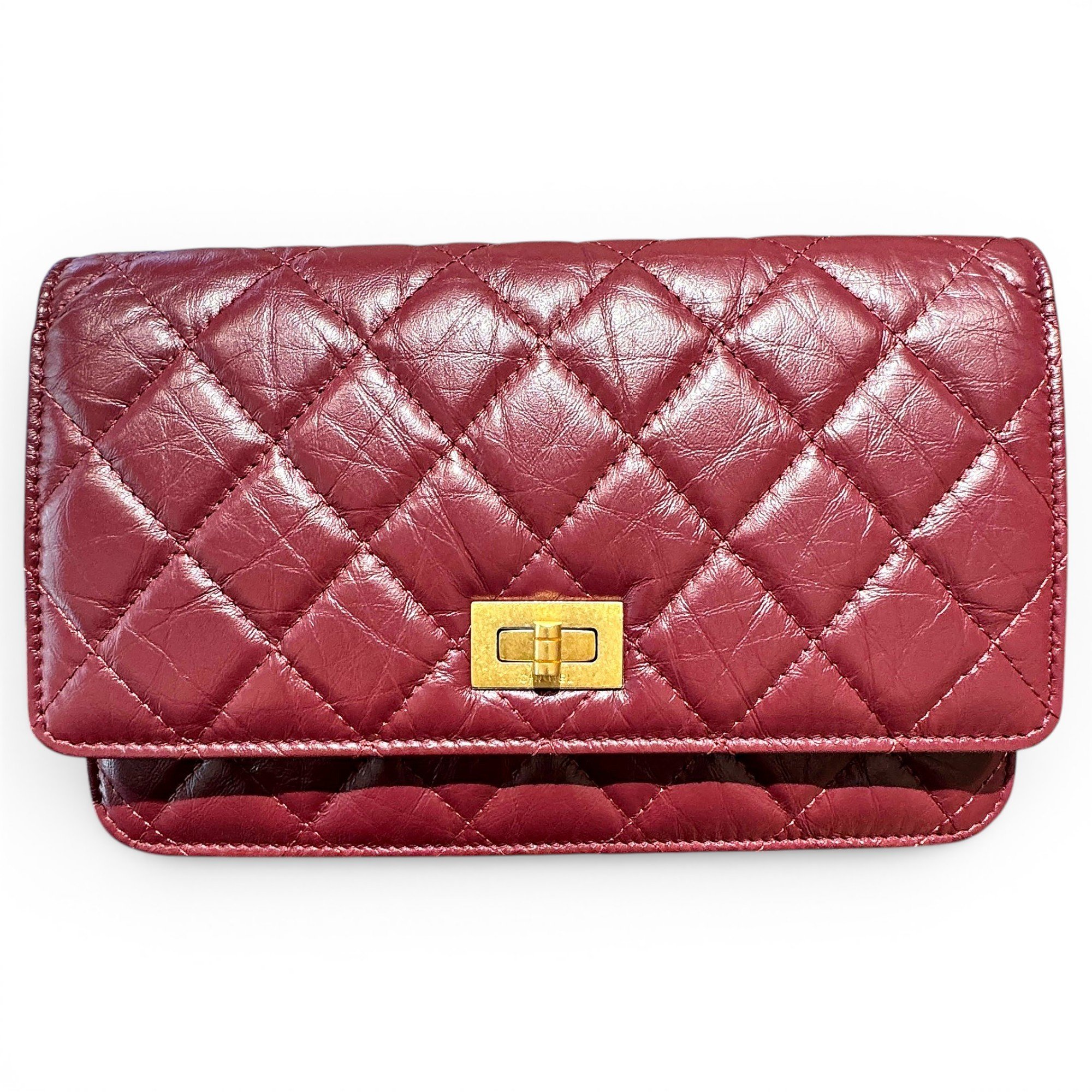 Wallet On Chain 2.55 leather handbag