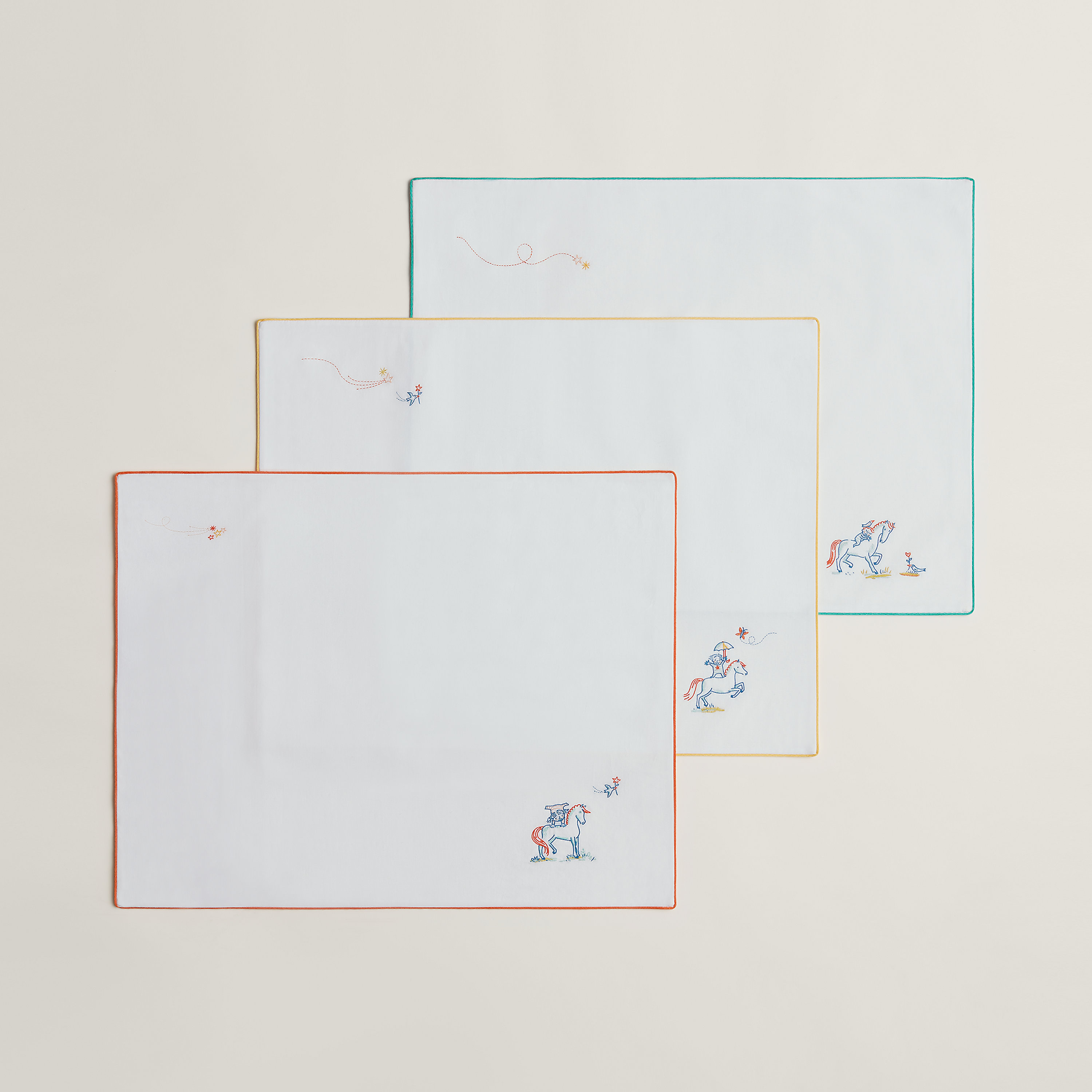Set of 3 Cabriole pillow cases