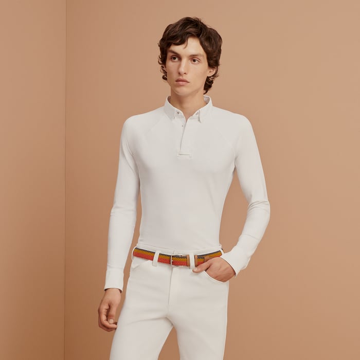 Blanc Jump Competition Polo Shirt