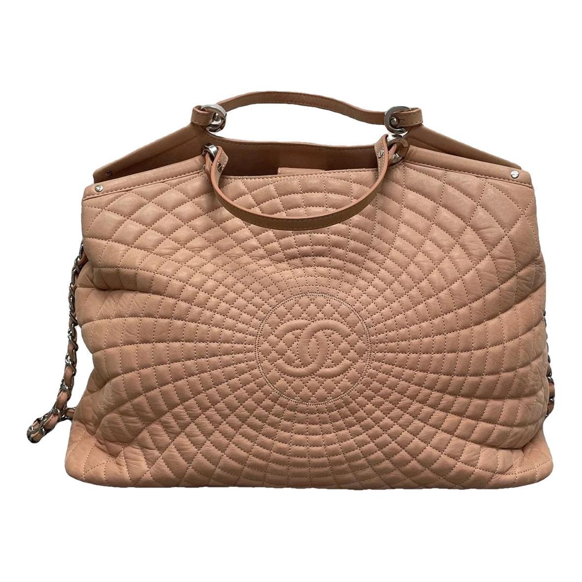 Leather tote