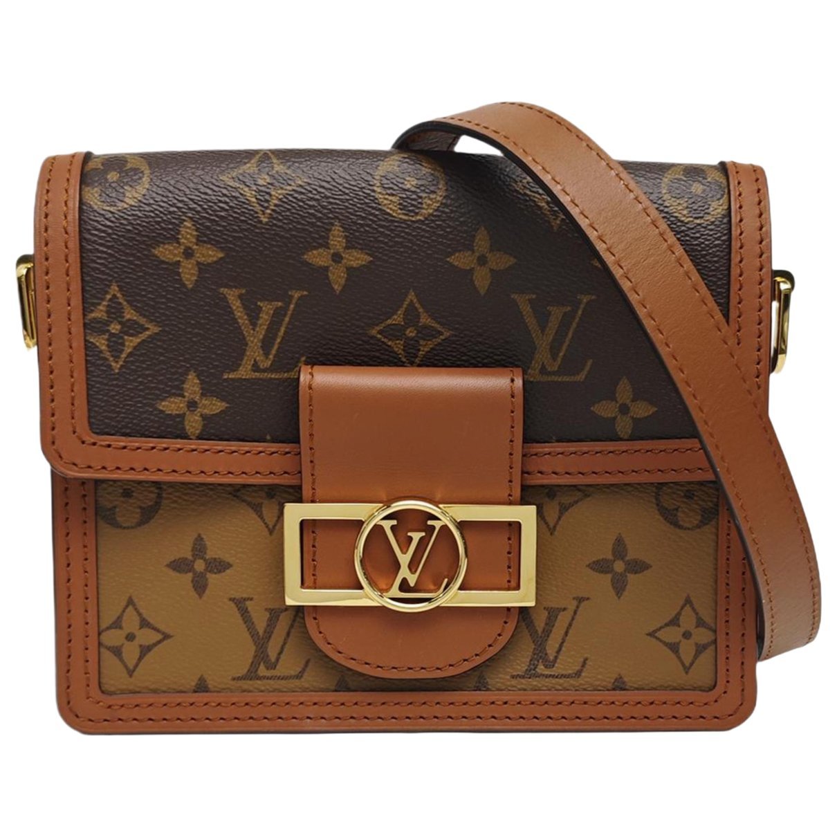 Dauphine leather mini bag