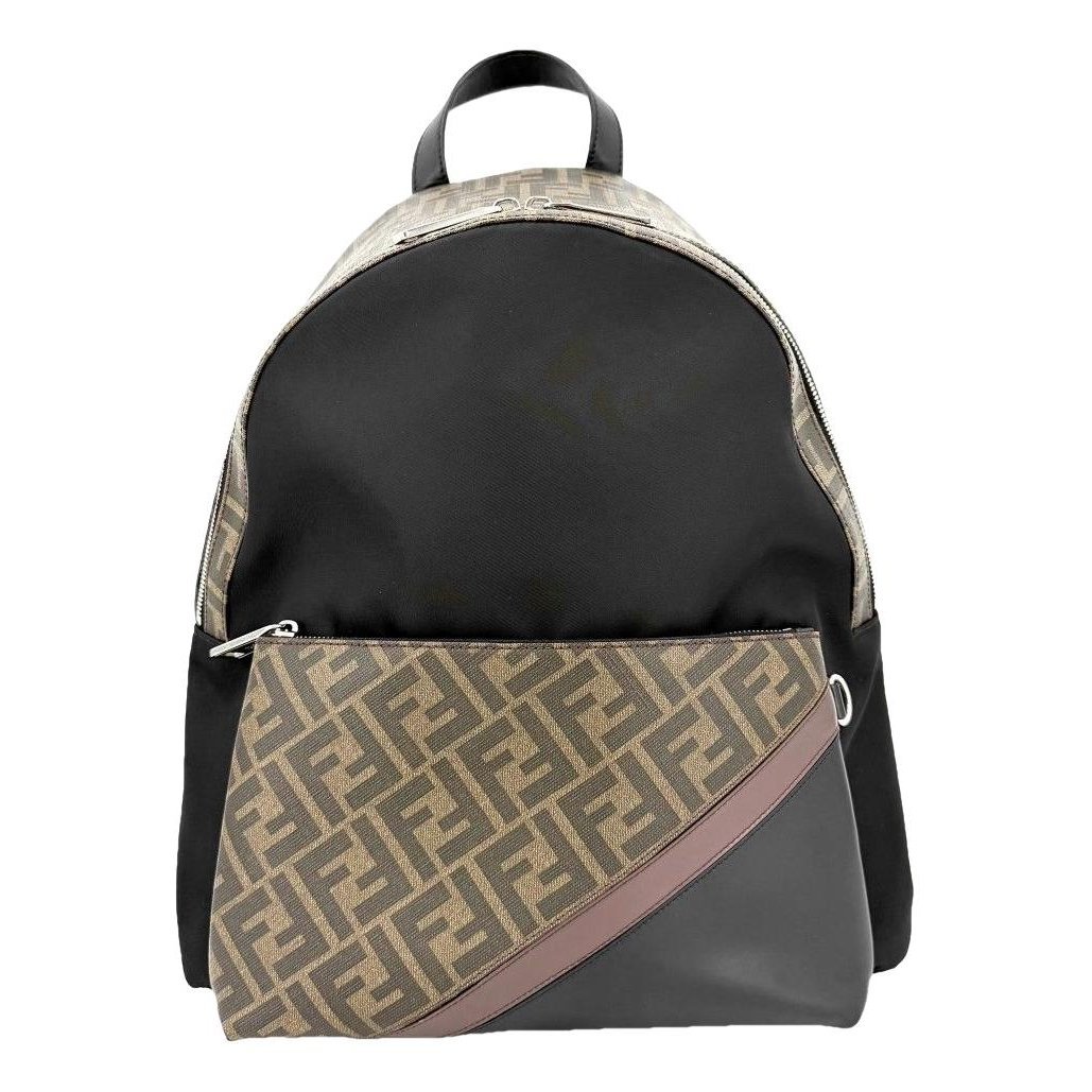 Leather backpack