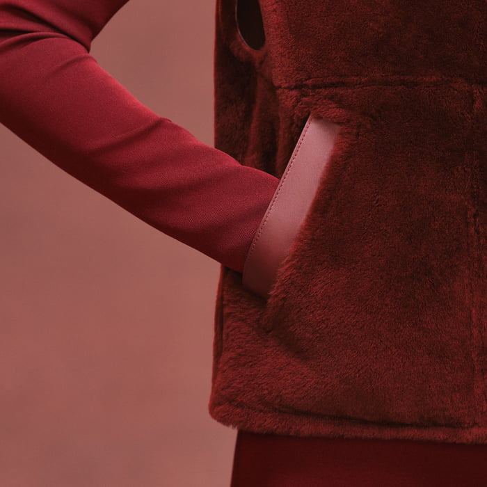 Rouge H Reversible Sleeveless Jacket