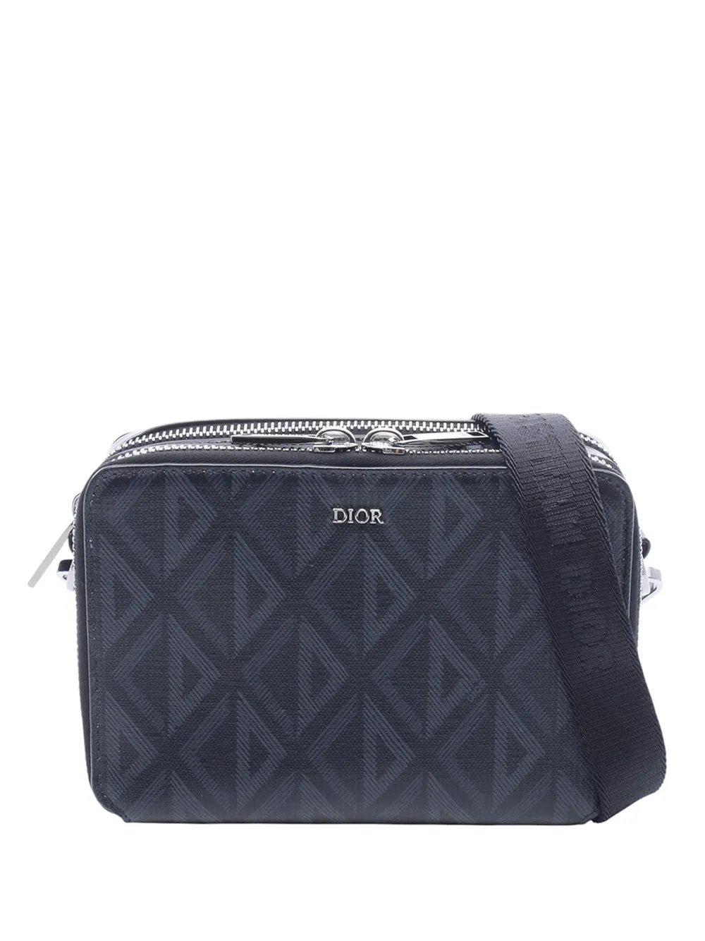 2010-2026 Coated Canvas CD Diamond Messenger Pouch crossbody bag