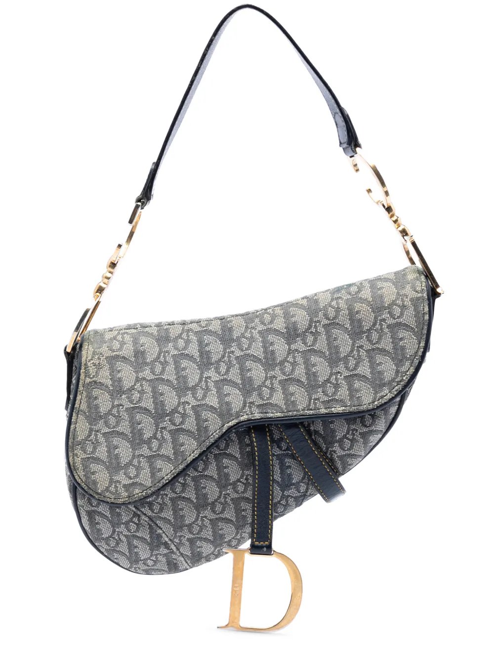 2000 Diorissimo Canvas Saddle Bag shoulder bag