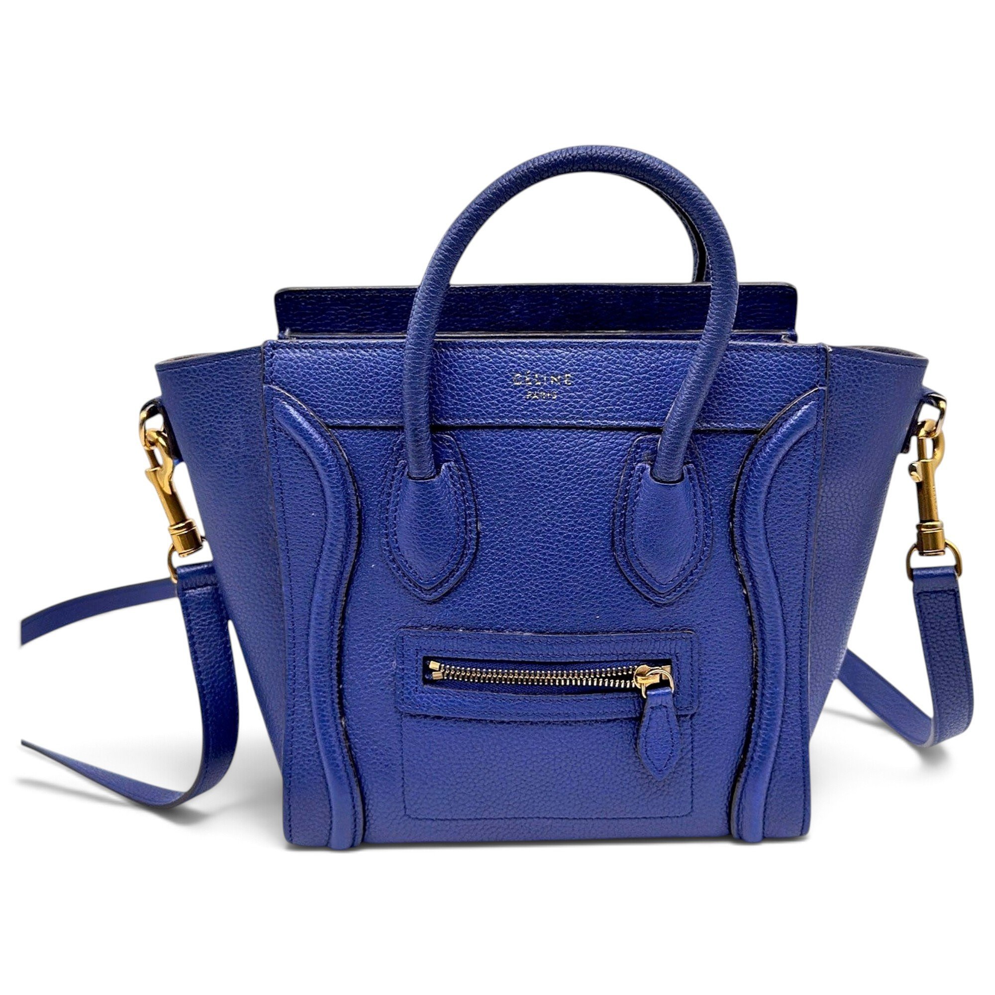 Nano Luggage leather handbag