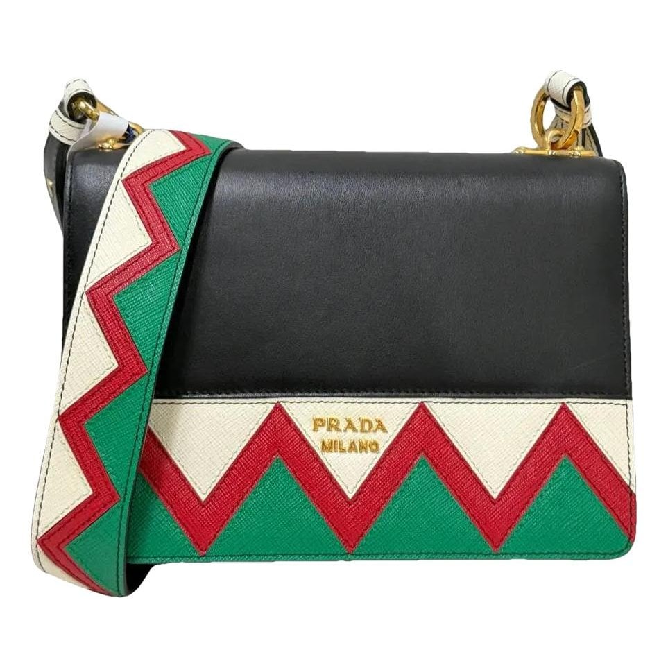 Leather crossbody bag