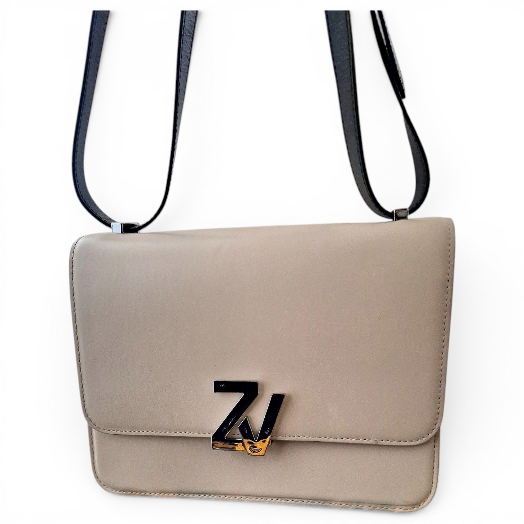 Leather crossbody bag
