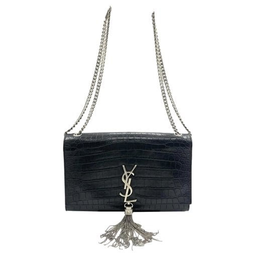 Pompom Kate leather crossbody bag