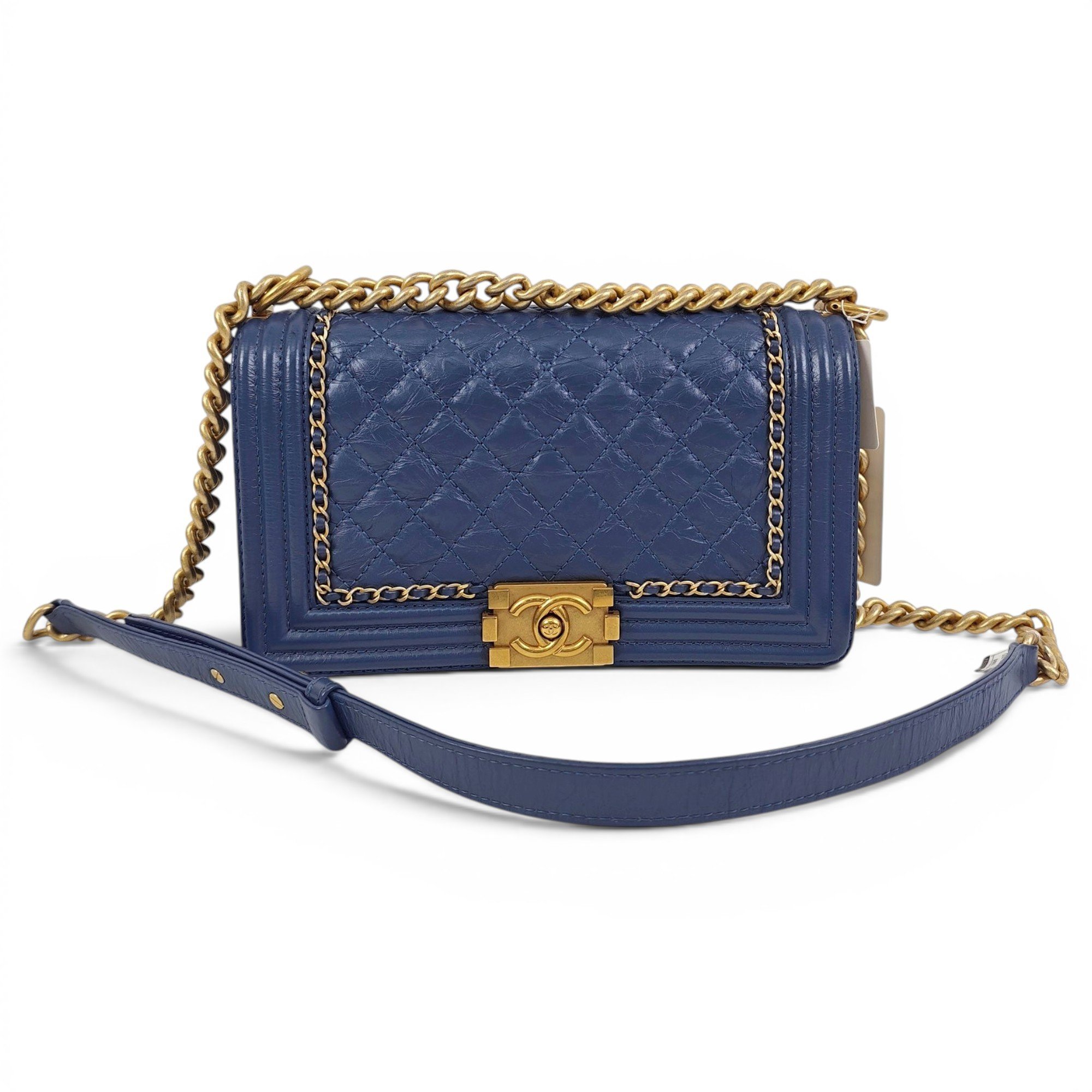 Boy leather handbag