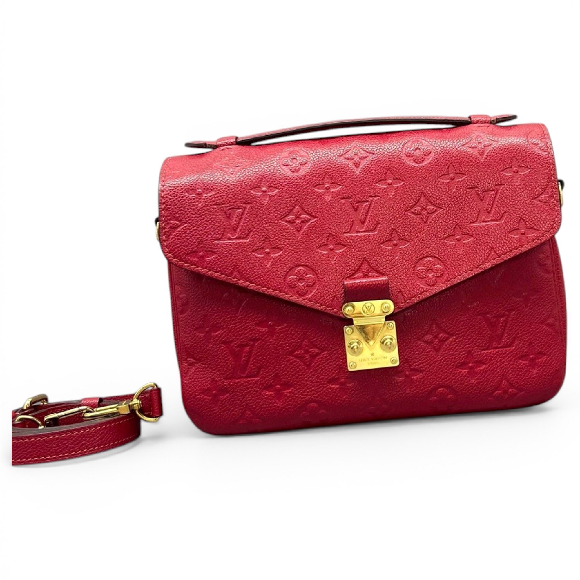Metis leather handbag