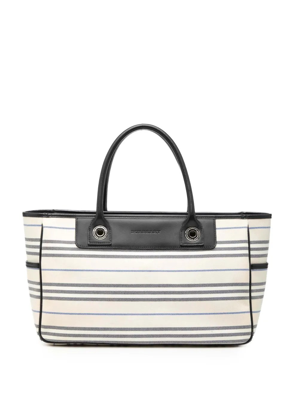 2000-2017 Striped Canvas handbag