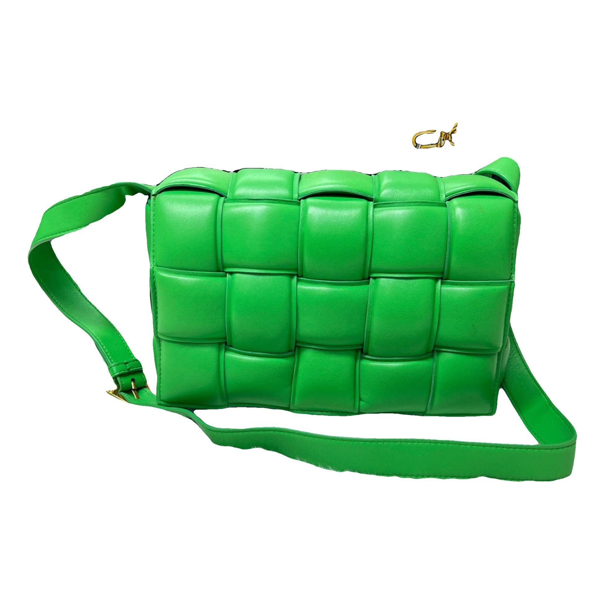 Cassette Padded leather handbag