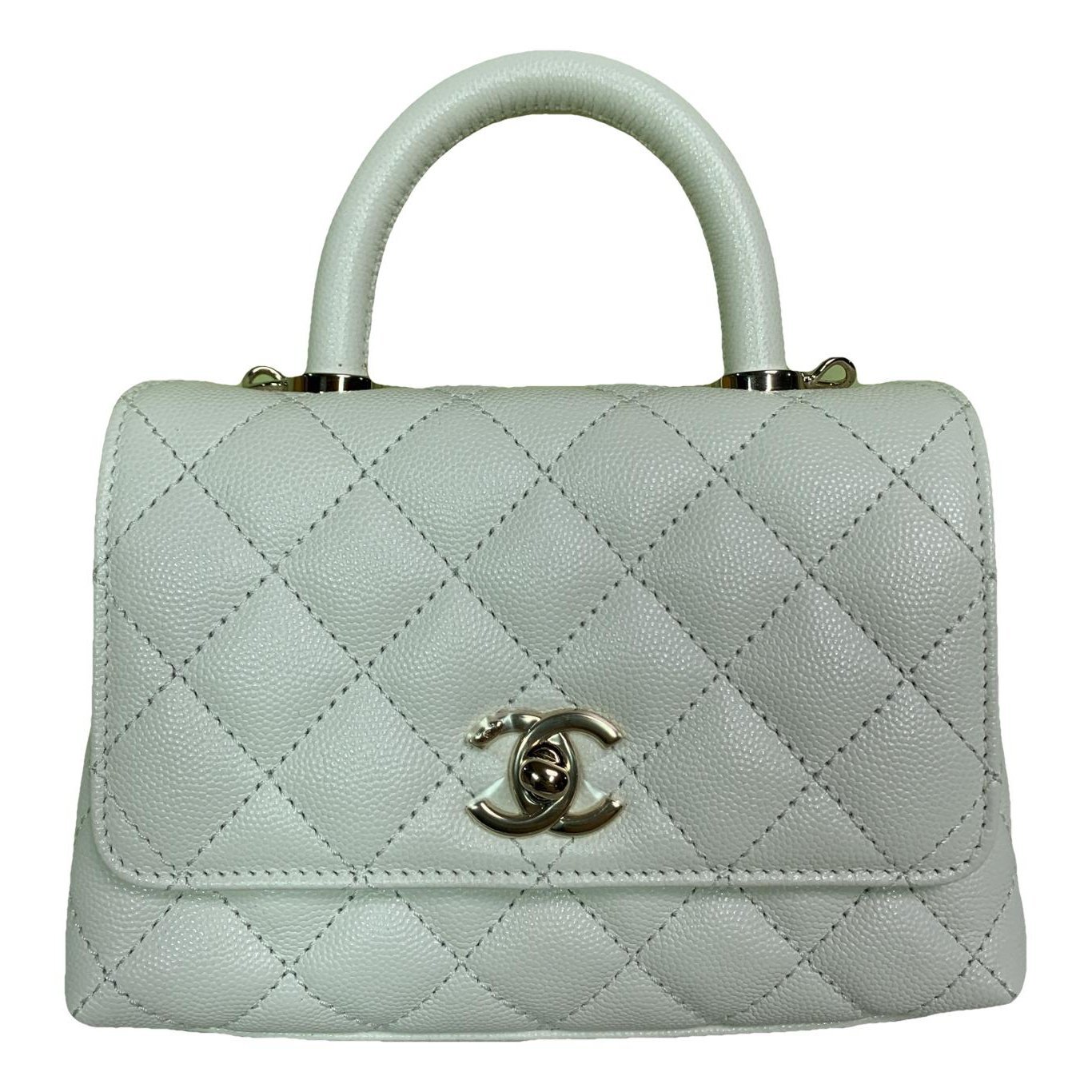 Coco Handle leather handbag