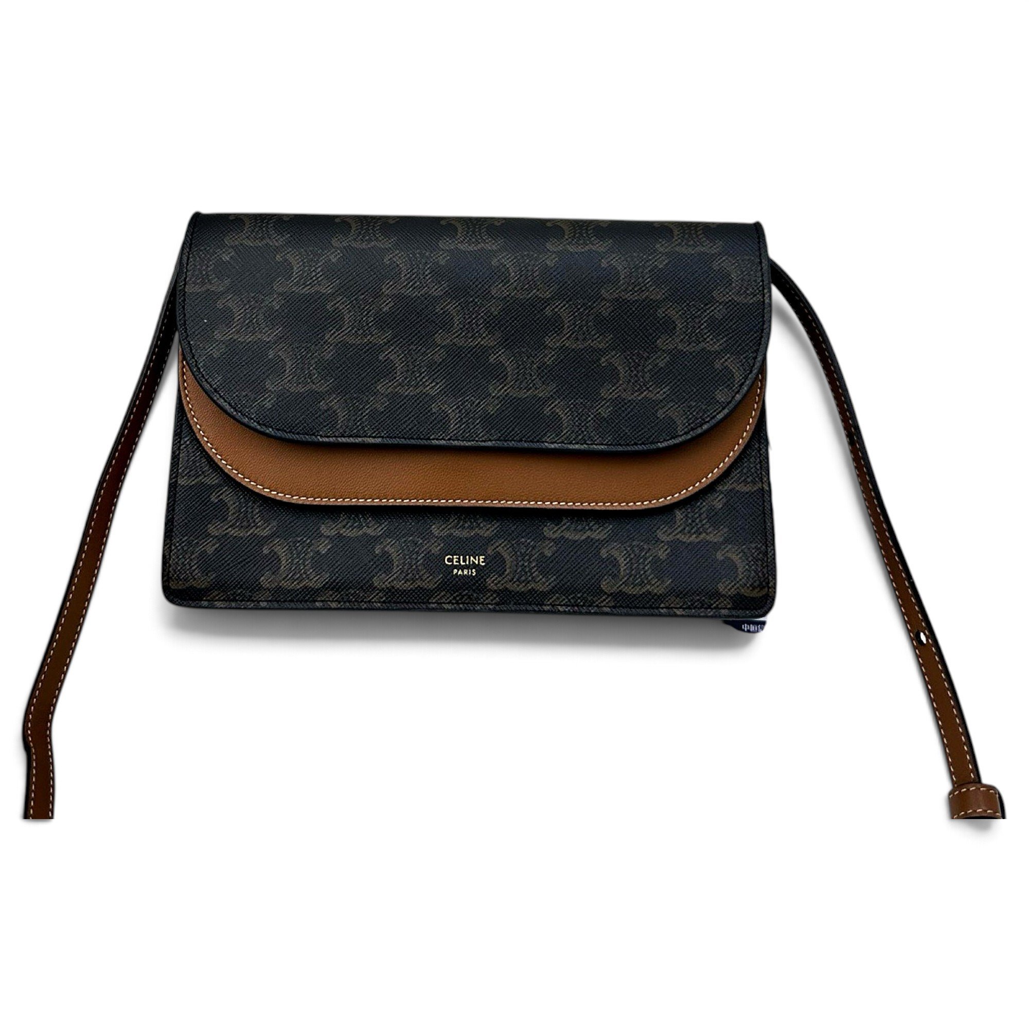 Leather crossbody bag