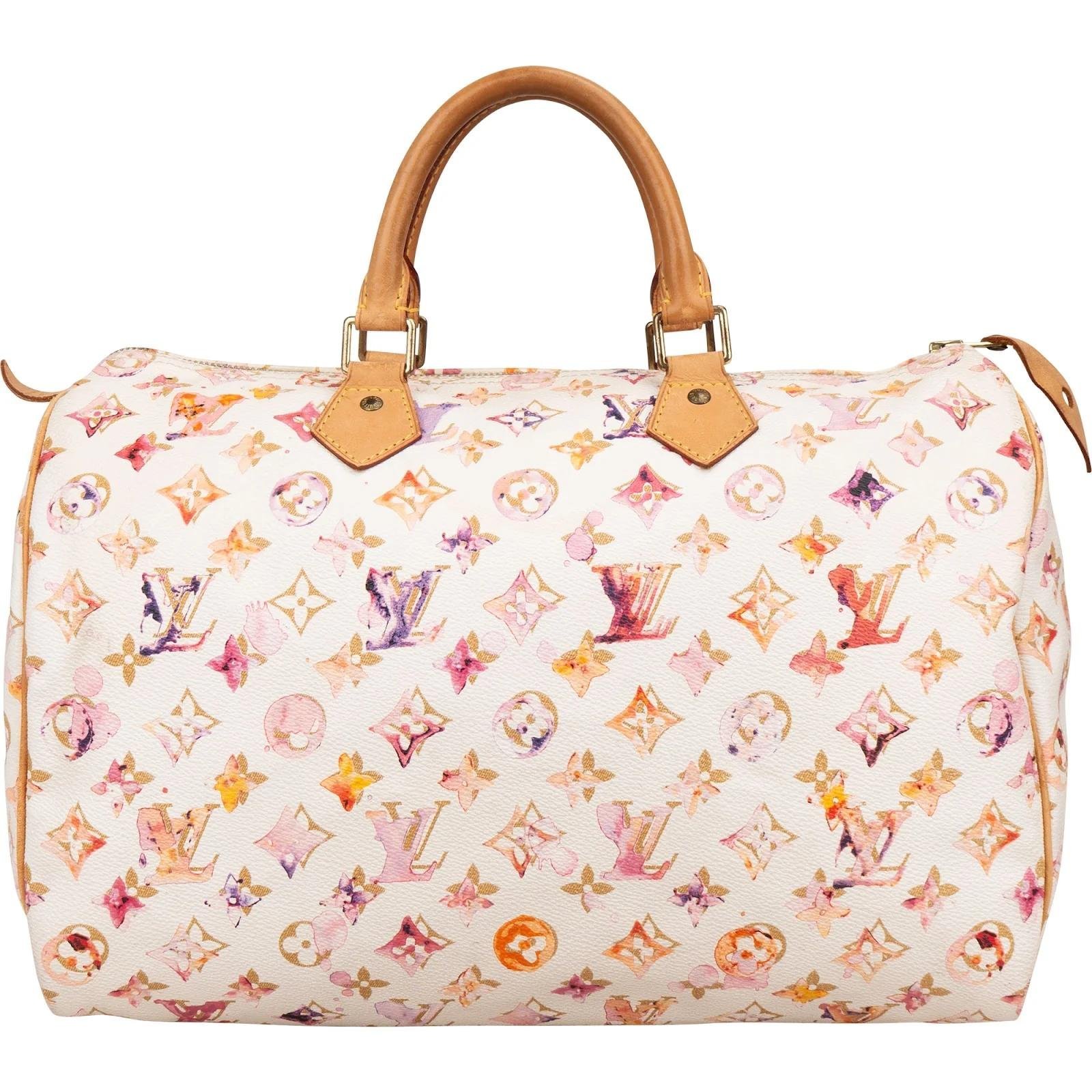 Speedy leather handbag