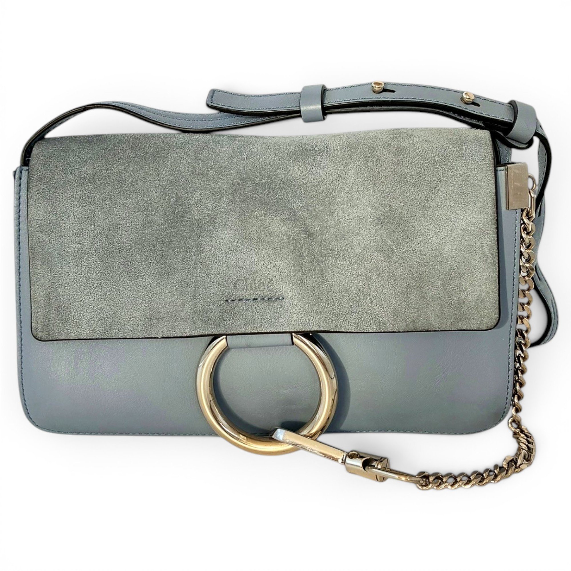 Faye leather handbag