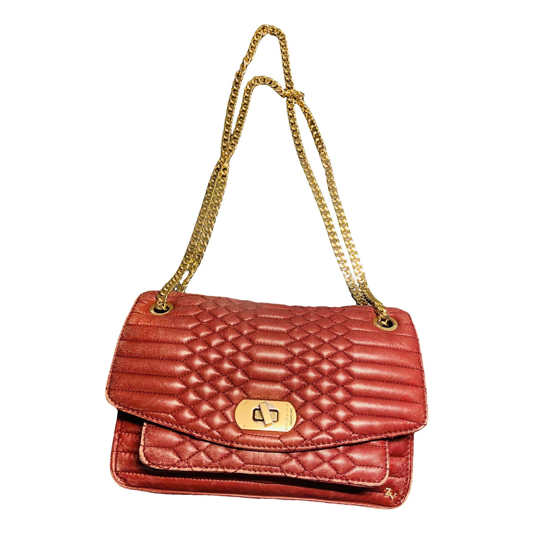 Leather handbag