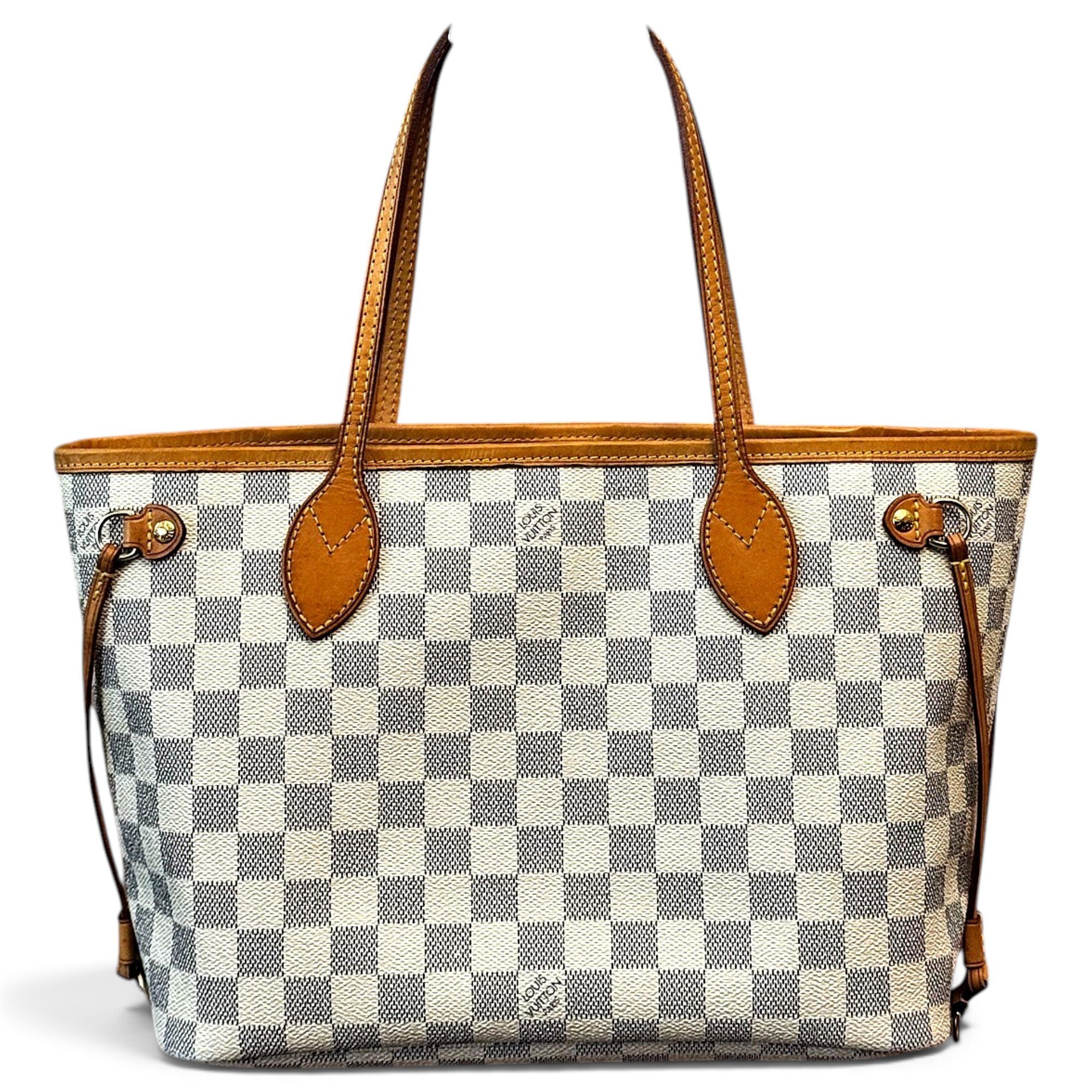 Neverfull leather tote