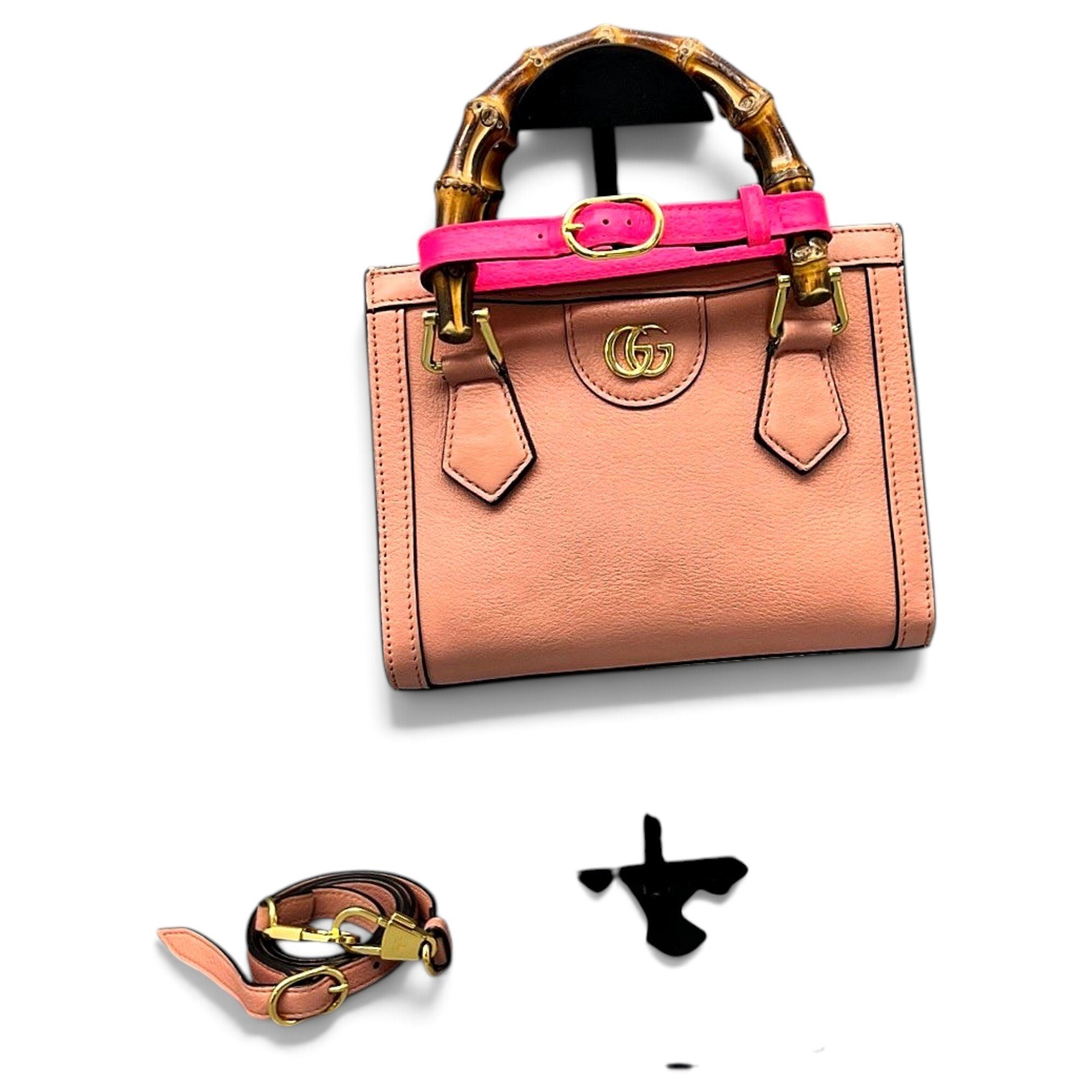 Gucci Diana Bamboo leather handbag