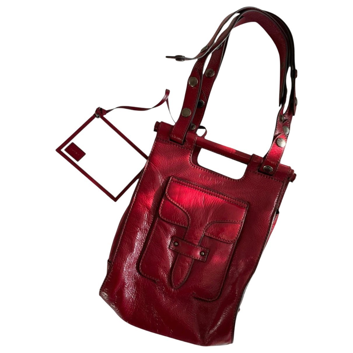 Leather handbag
