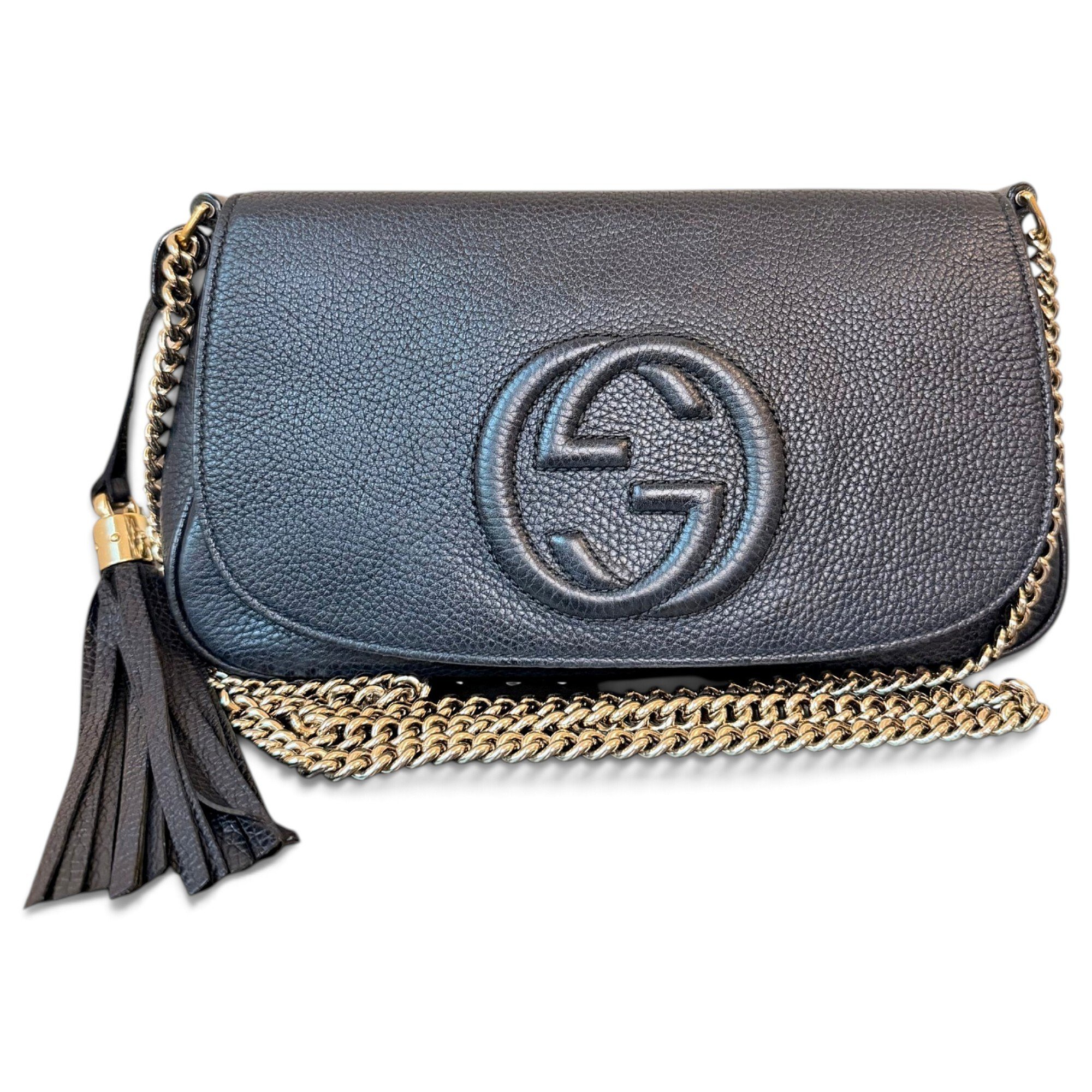 Soho Flap leather handbag