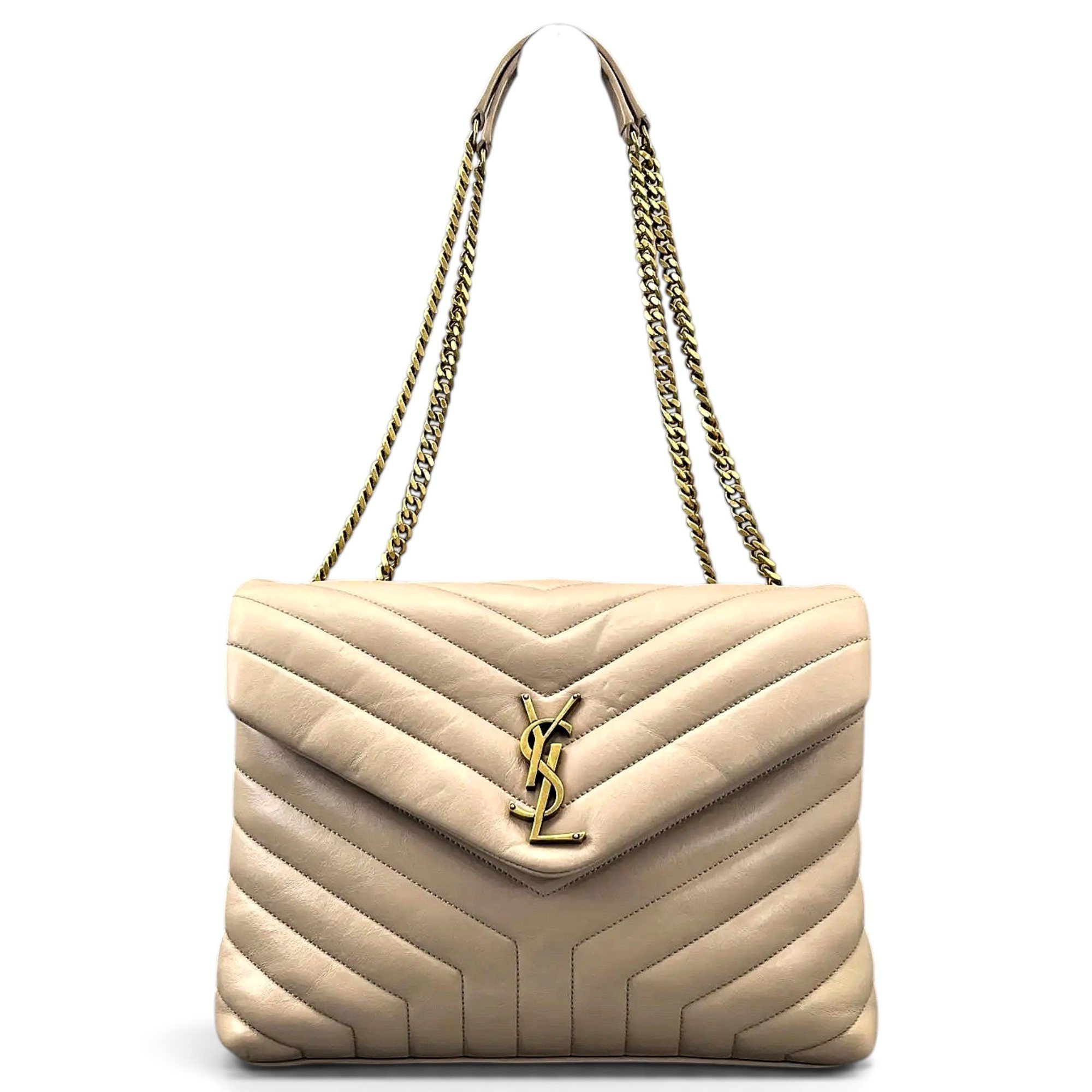 Loulou leather handbag