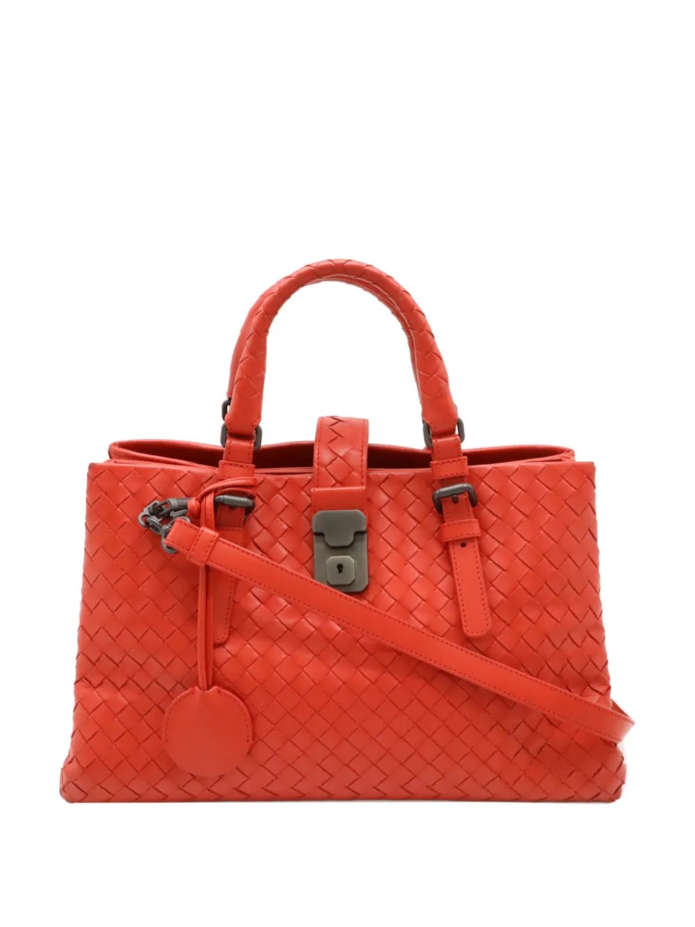 2012-2026 Small Nappa Intrecciato Roma satchel